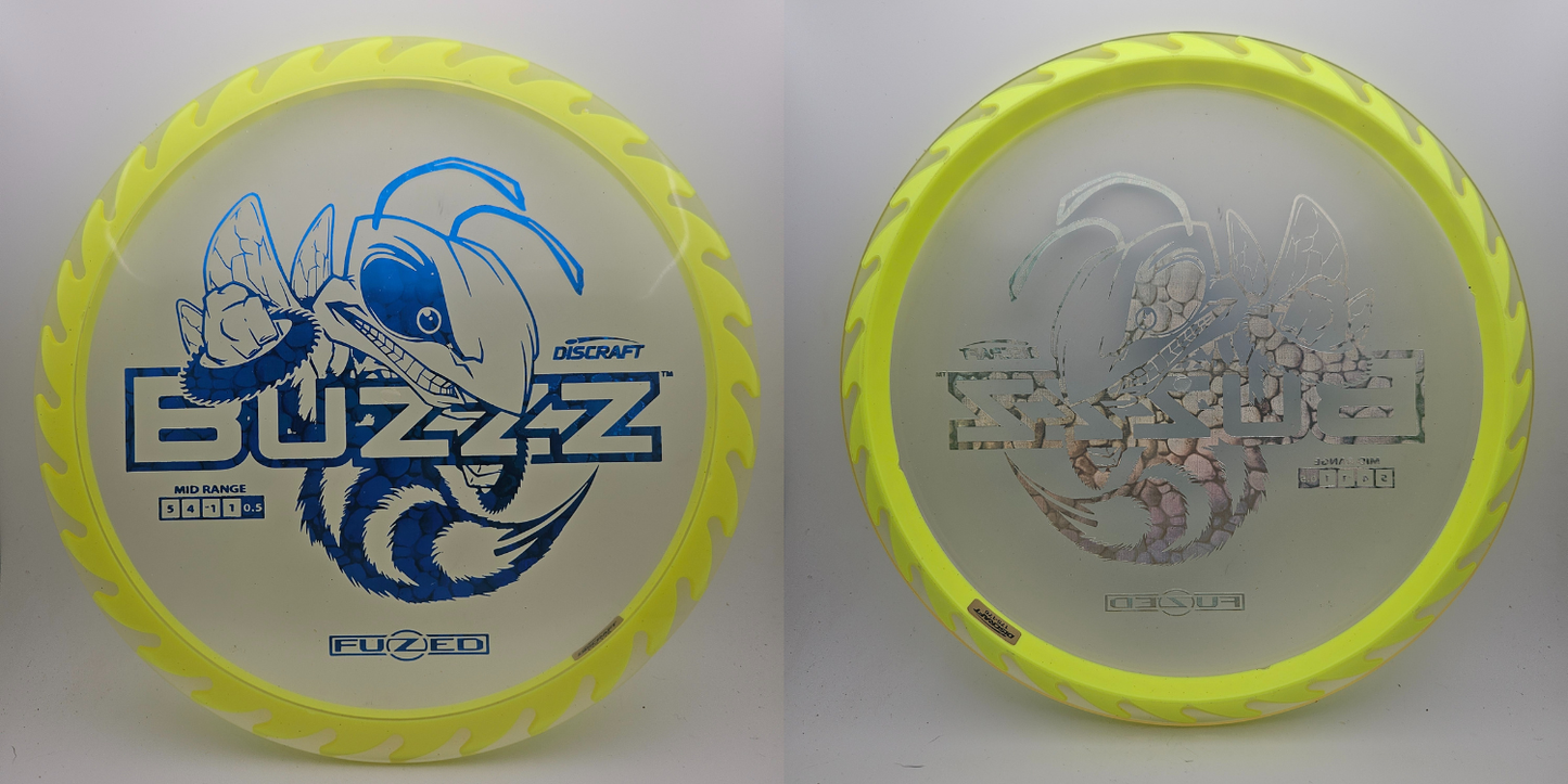 #11859 175-176g Clear / Yellow, Blue Scales Foil, Buzzzsaw FuZed Buzzz