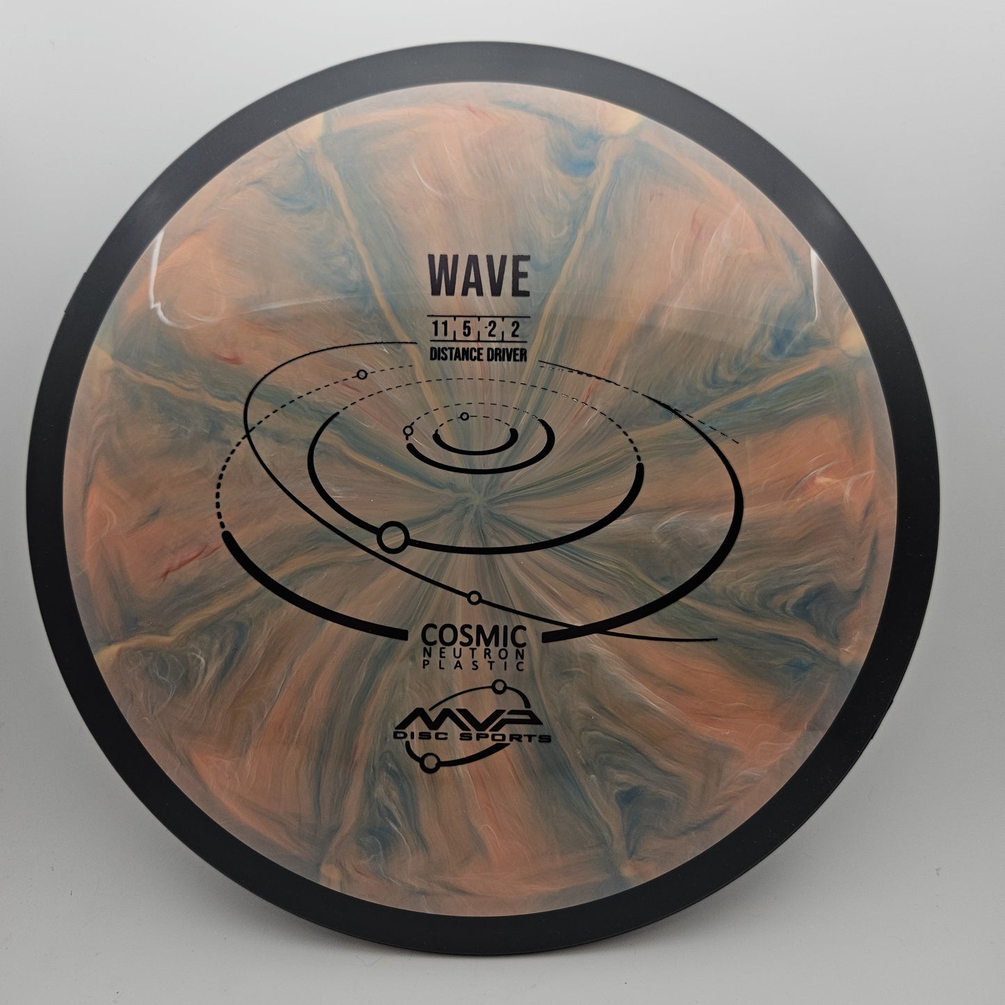 #10437 173g Peach Cosmic Neutron Wave