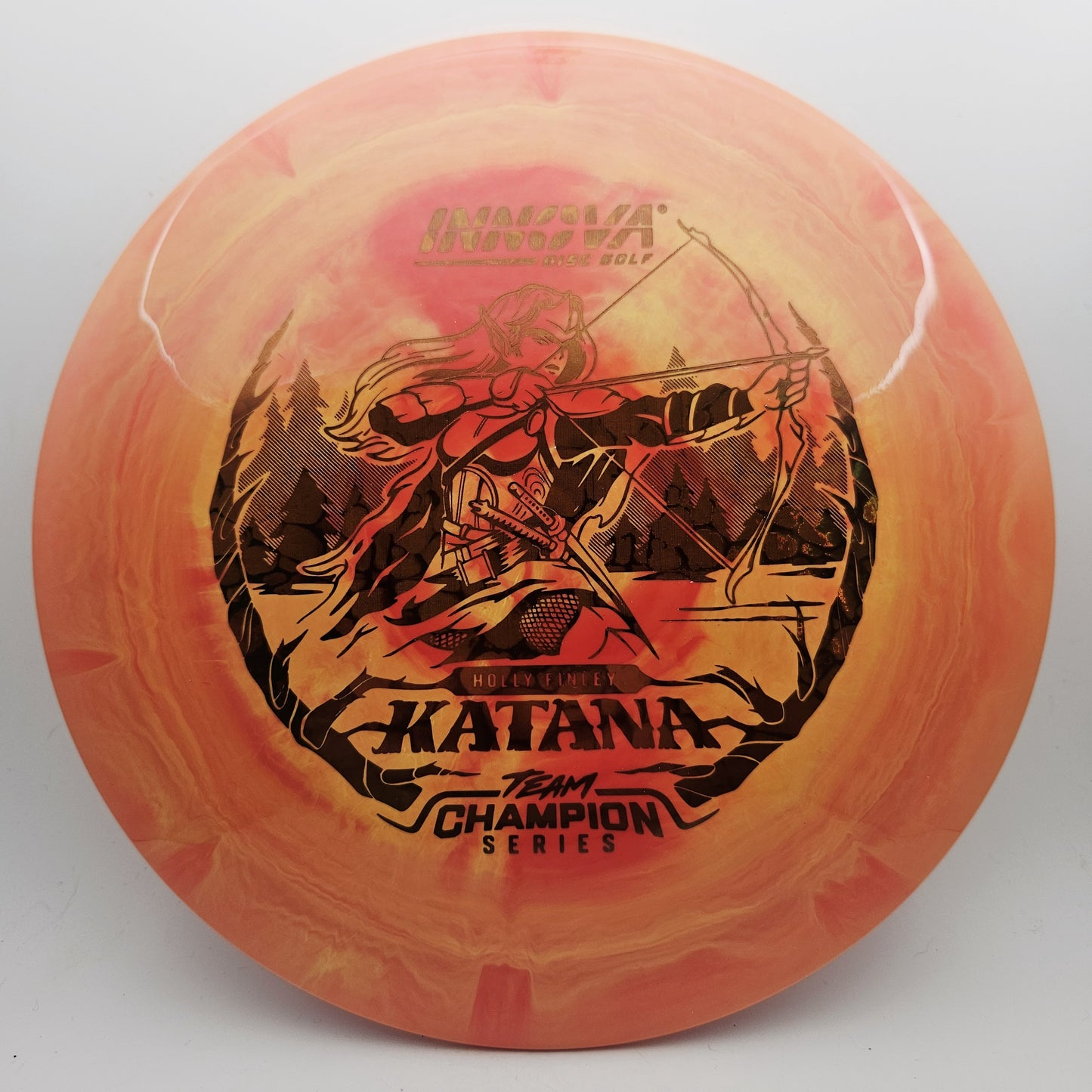 #17661 171g Orange, Holly Finley Tour Series Star Katana - Holly Finley Tour Series