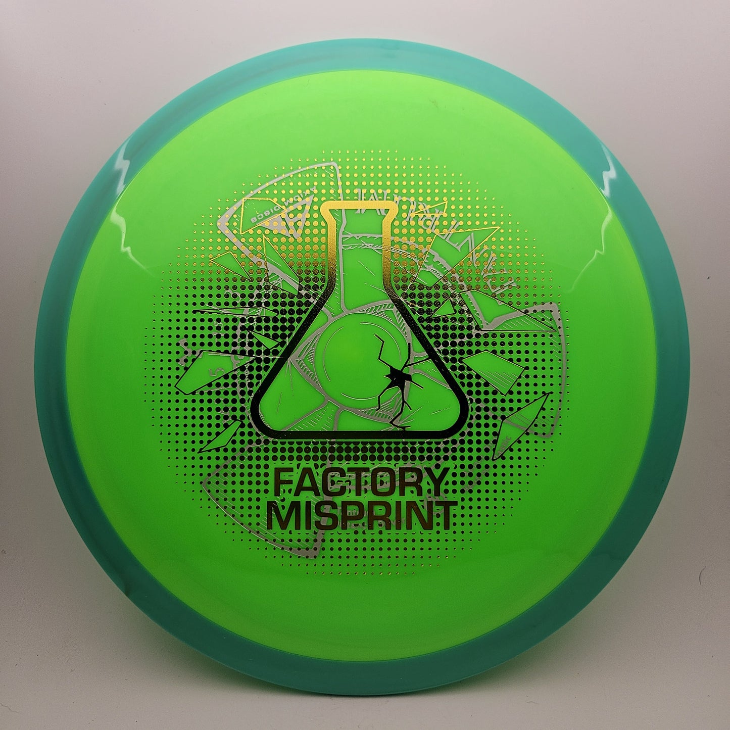 #12684 168g Green / Teal, Misprint Neutron Tantrum - Misprint