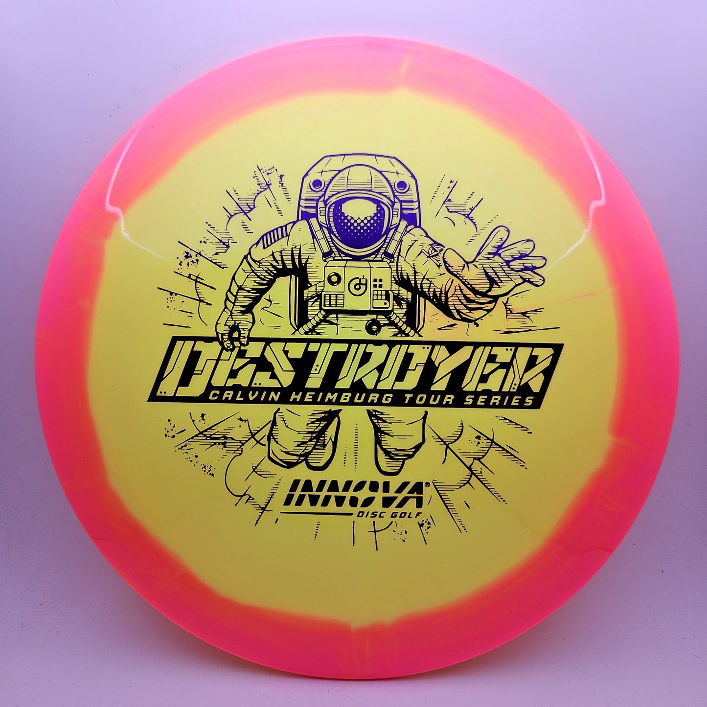 #12071 173-175g Pink / Green, Purple Foil, Calvin Heimburg Tour Series Halo Star Destroyer - Calvin Heimburg Tour Series