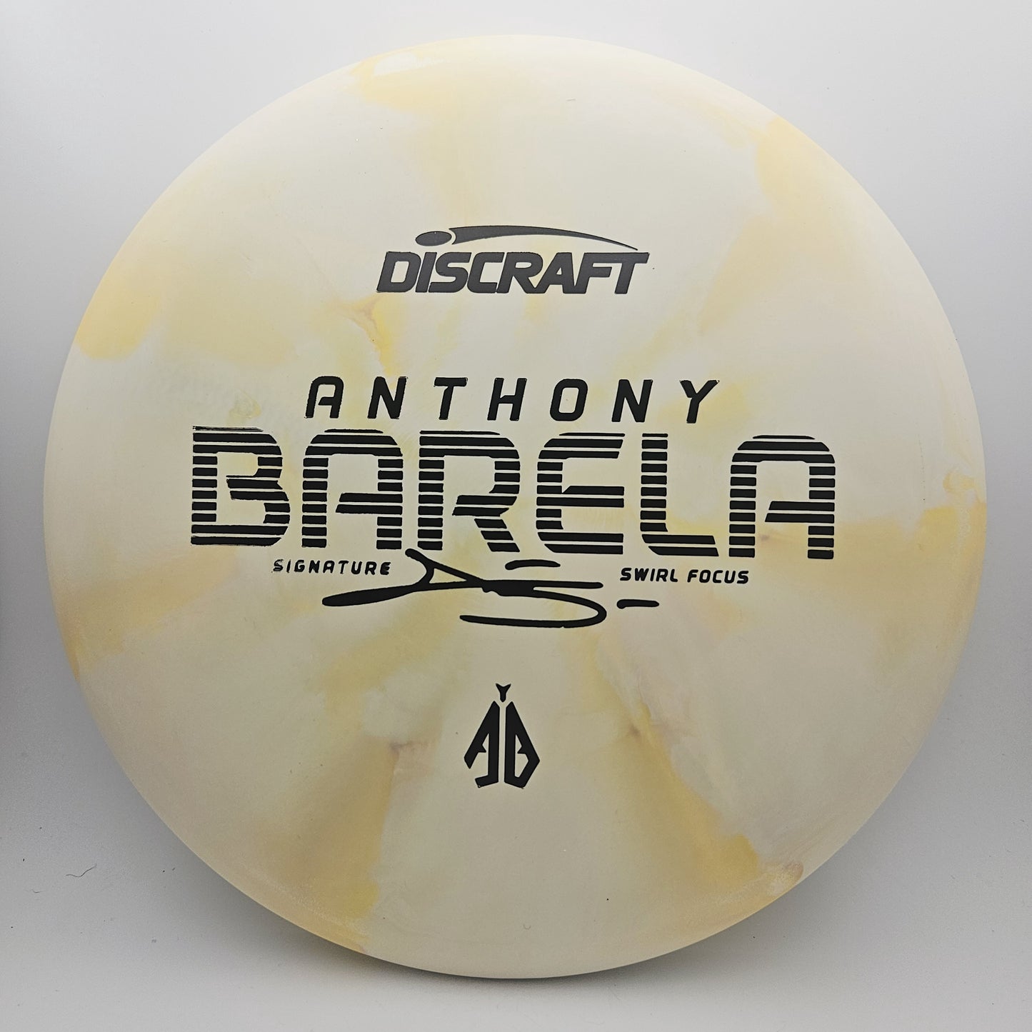 #16007 173-174g Yellow, Anthony Barela Swirl CT Focus