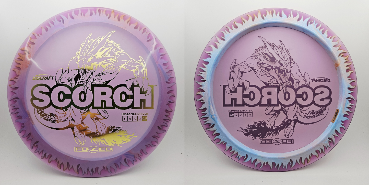 #14400 173-174g Purple / Blue, Flames FuZed Scorch