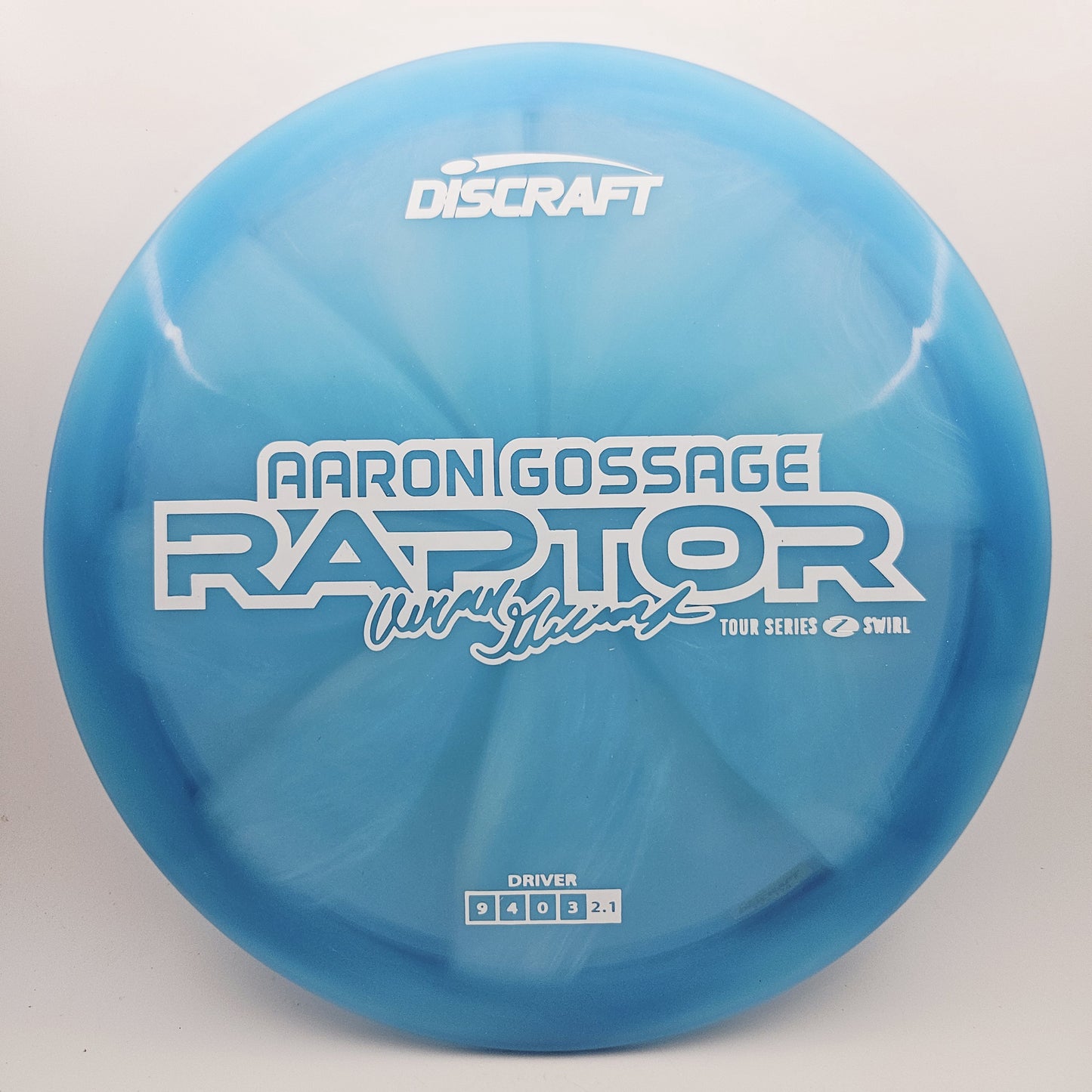 #13605 173-174g Blue, Aaron Gossage Tour Series 2025 Z Swirl Raptor