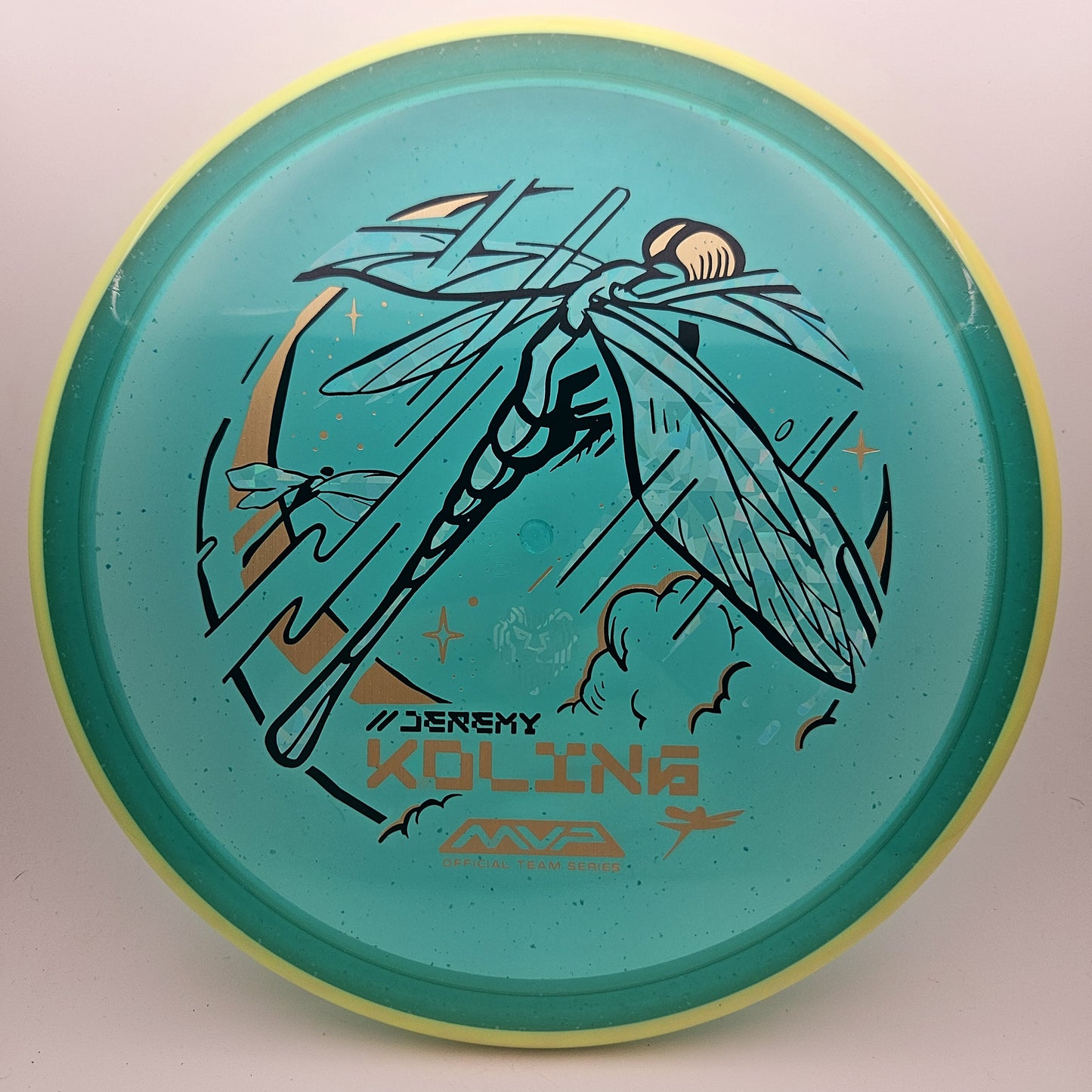 #10758 171g Teal / Green, Jeremy Koling Tour Series Particle Glow Proton Tempo - Jeremy Koling Tour Series