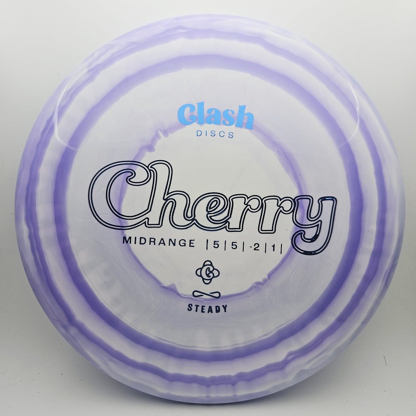 #15824 175g Purple Steady Ring Cherry