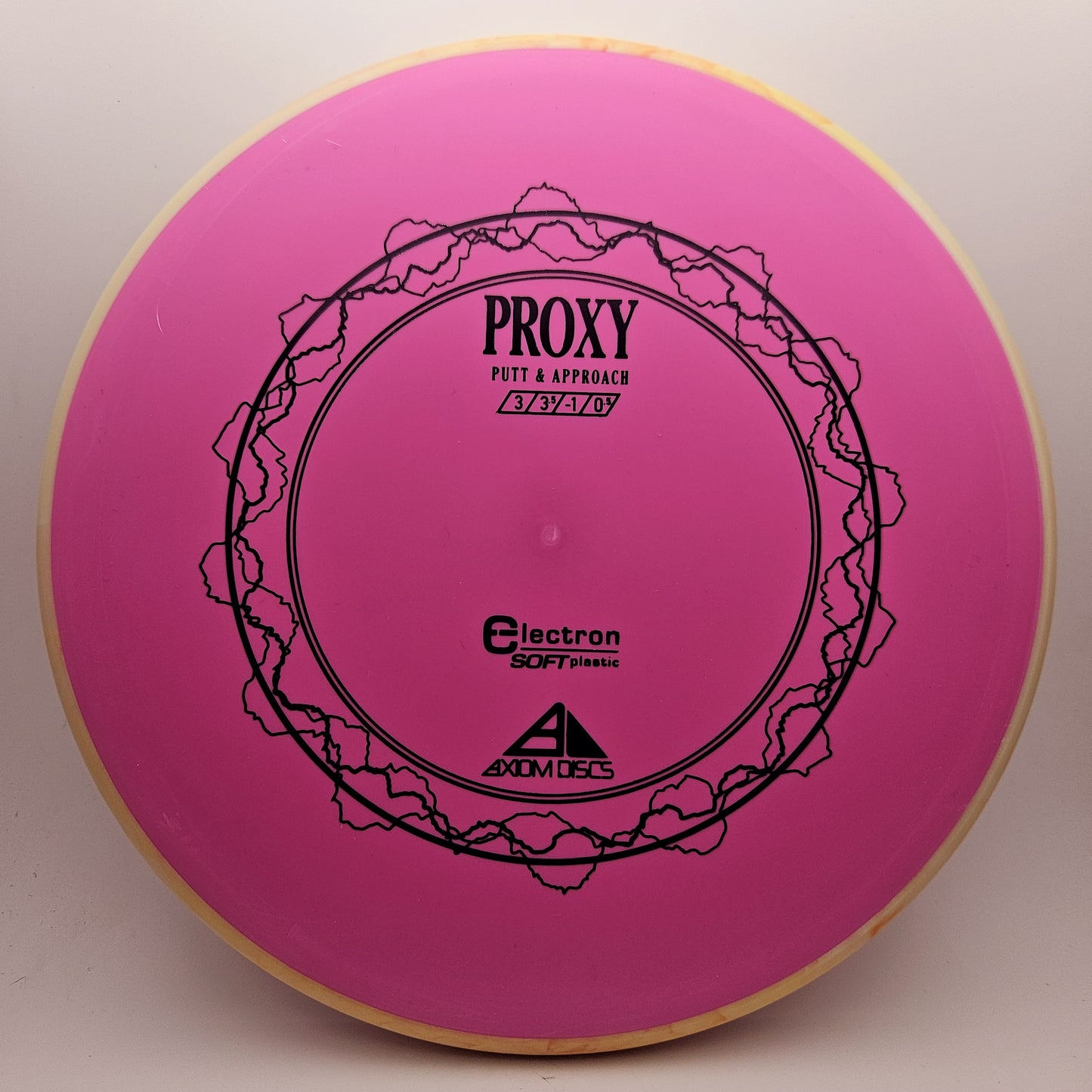 #10265 174g Pink / Yellow Electron Soft Proxy