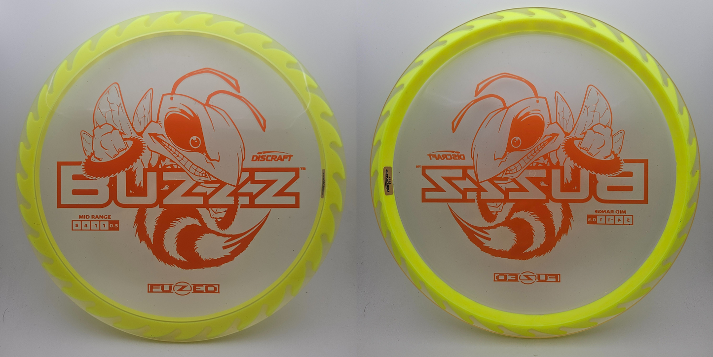 #11225 177+g Clear / Yellow, Orange Foil, Buzzzsaw Fuzed Buzzz