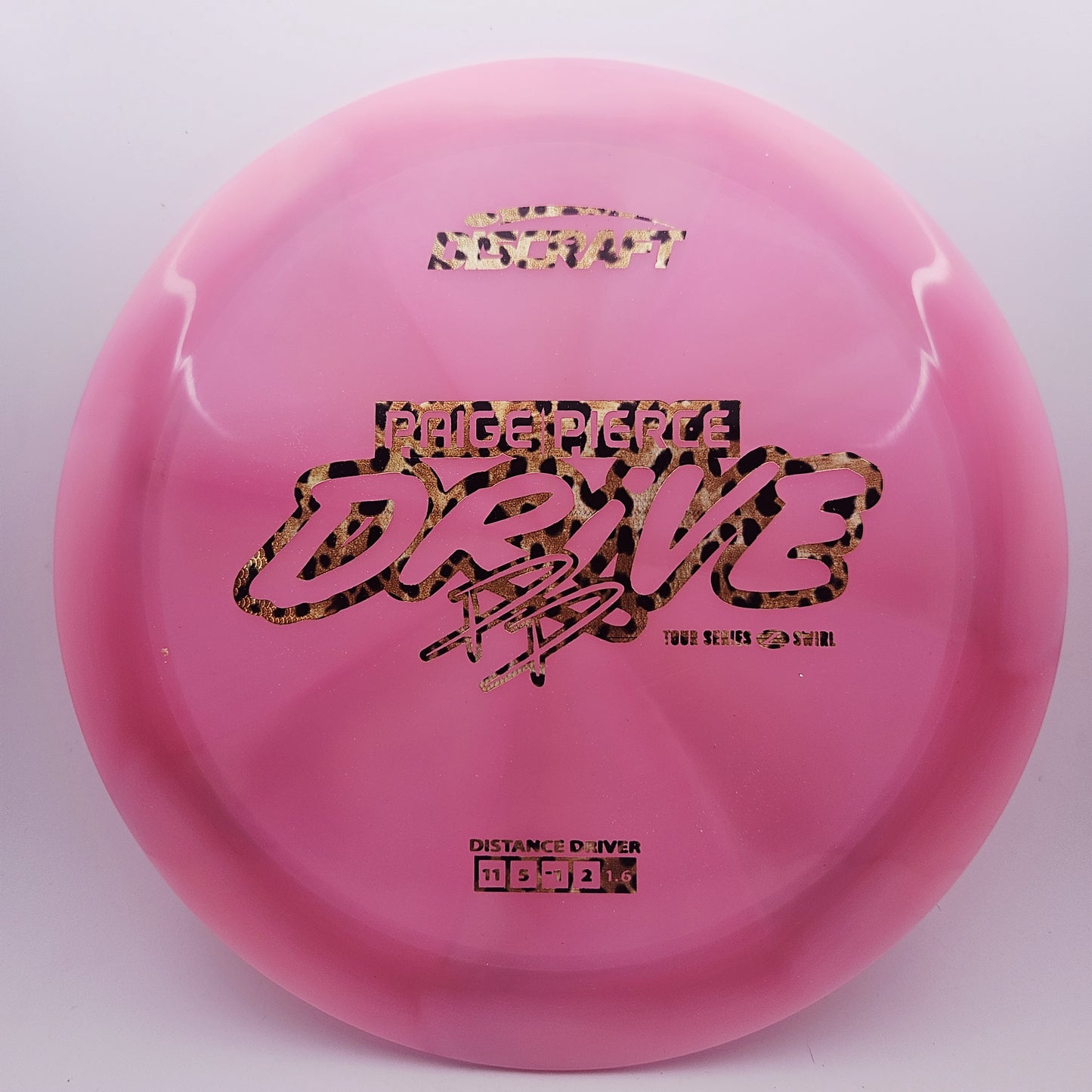 #12856 173-174g Pink, Paige Pierce Tour Series 2025 Z Swirl Drive
