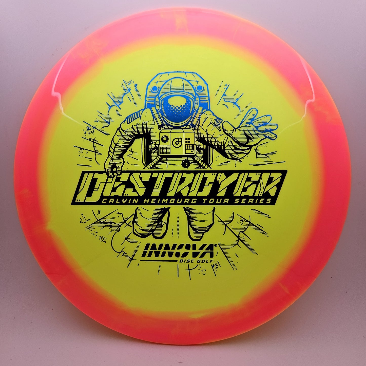 #12070 173-175g Pink / Green, Blue Foil, Calvin Heimburg Tour Series Halo Star Destroyer - Calvin Heimburg Tour Series