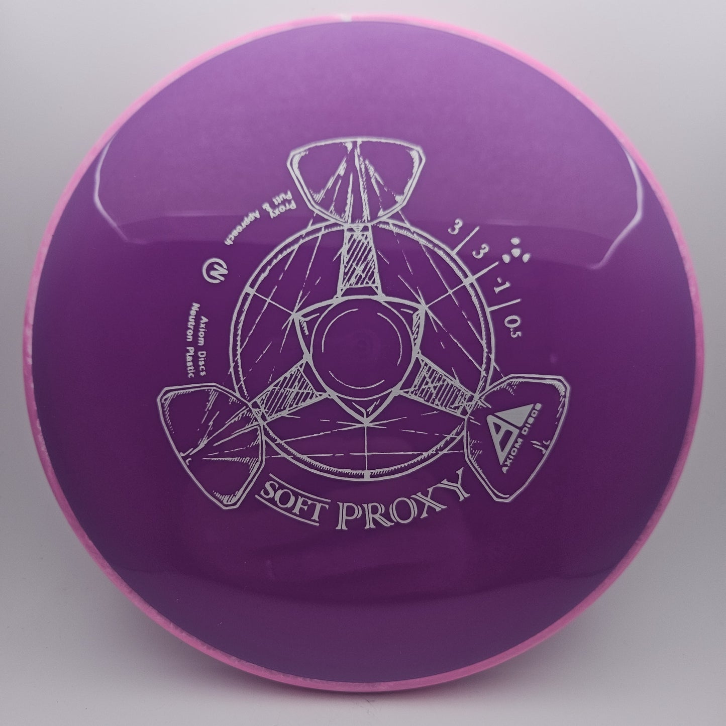 #8449 172g Purple / Pink Neutron Soft Proxy