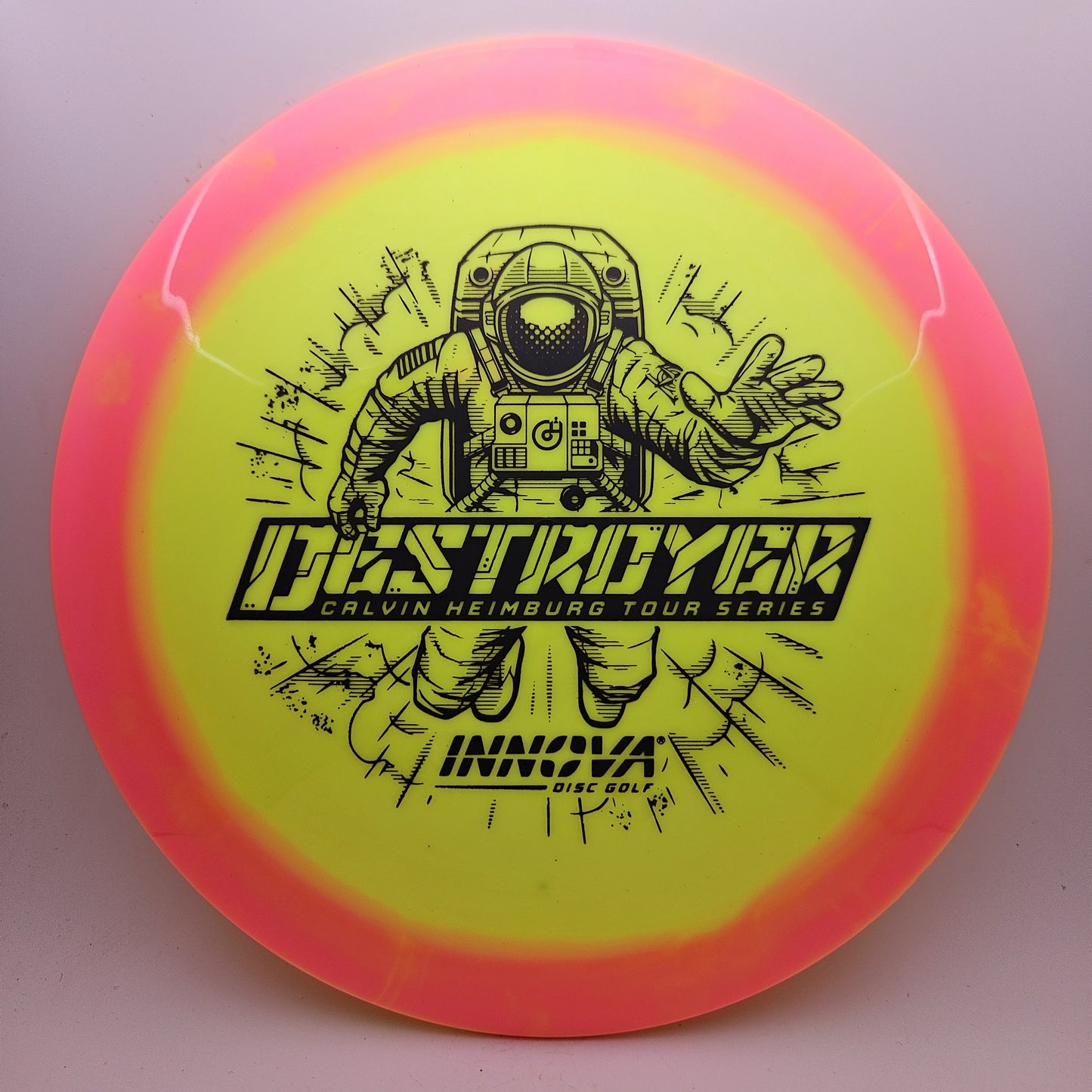 #12073 173-175g Pink / Green, Grey Foil, Calvin Heimburg Tour Series Halo Star Destroyer - Calvin Heimburg Tour Series