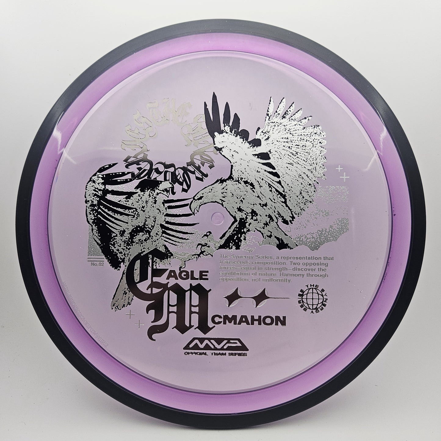 #14594 166g Purple, Black Foil, Eagle McMahon Signature Series Proton Resistor