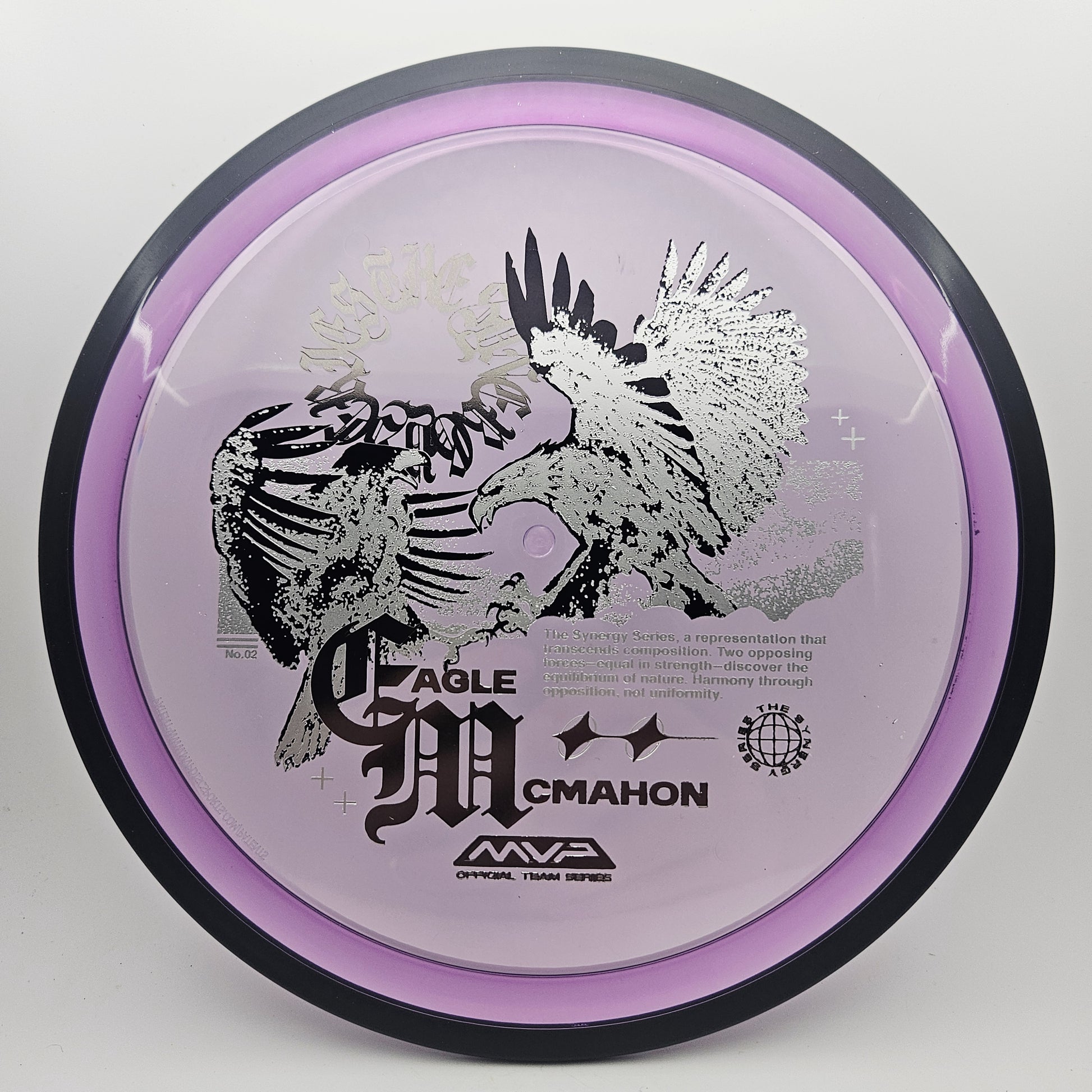 #14594 166g Purple, Black Foil, Eagle McMahon Signature Series Proton Resistor