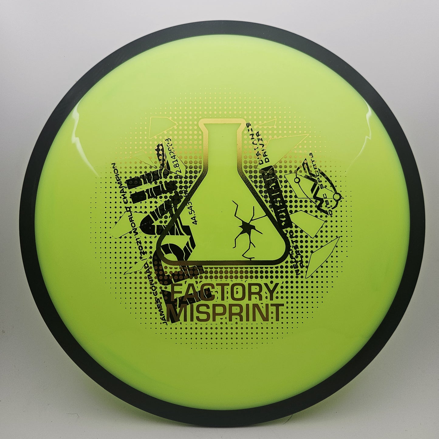 #13539 173g Dayglo, Misprint Neutron Trail - Misprint