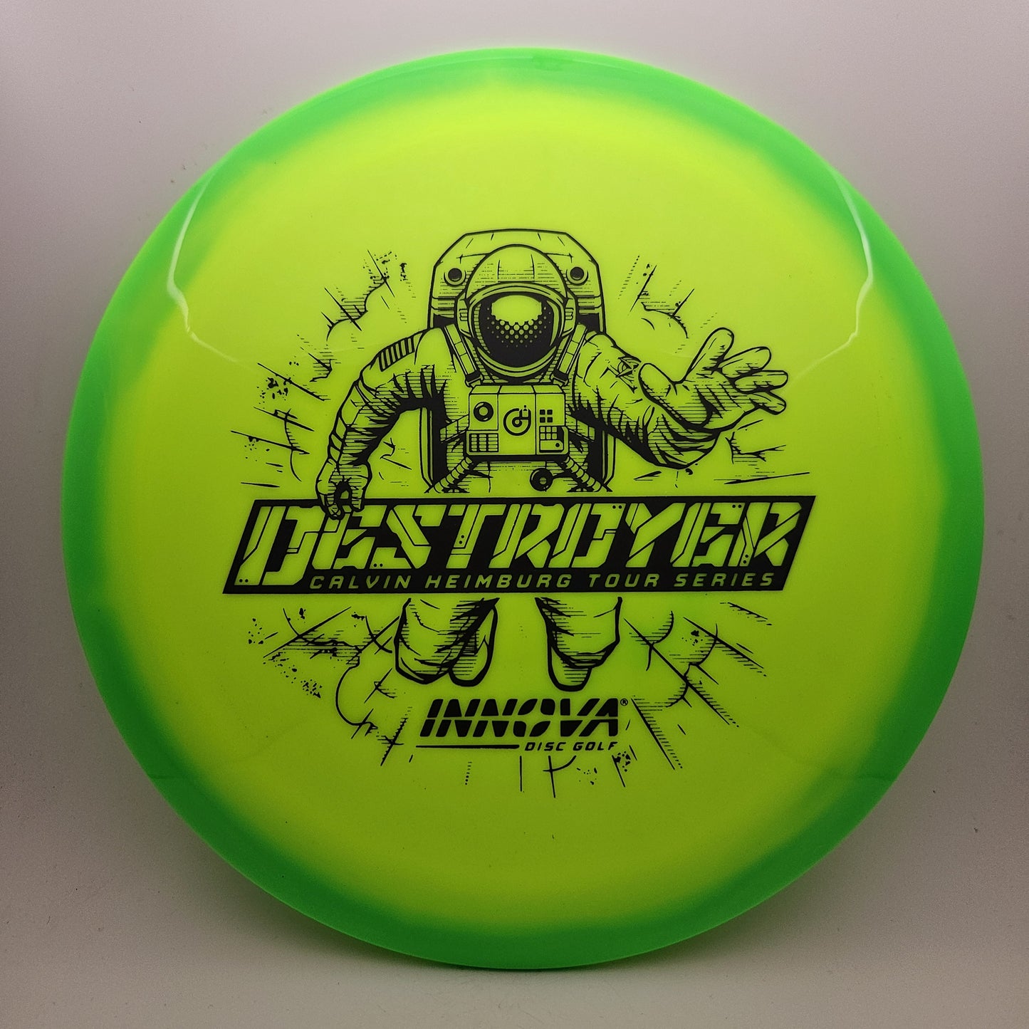 #12079 173-175g Green / Green, Grey Foil, Calvin Heimburg Tour Series Halo Star Destroyer - Calvin Heimburg Tour Series