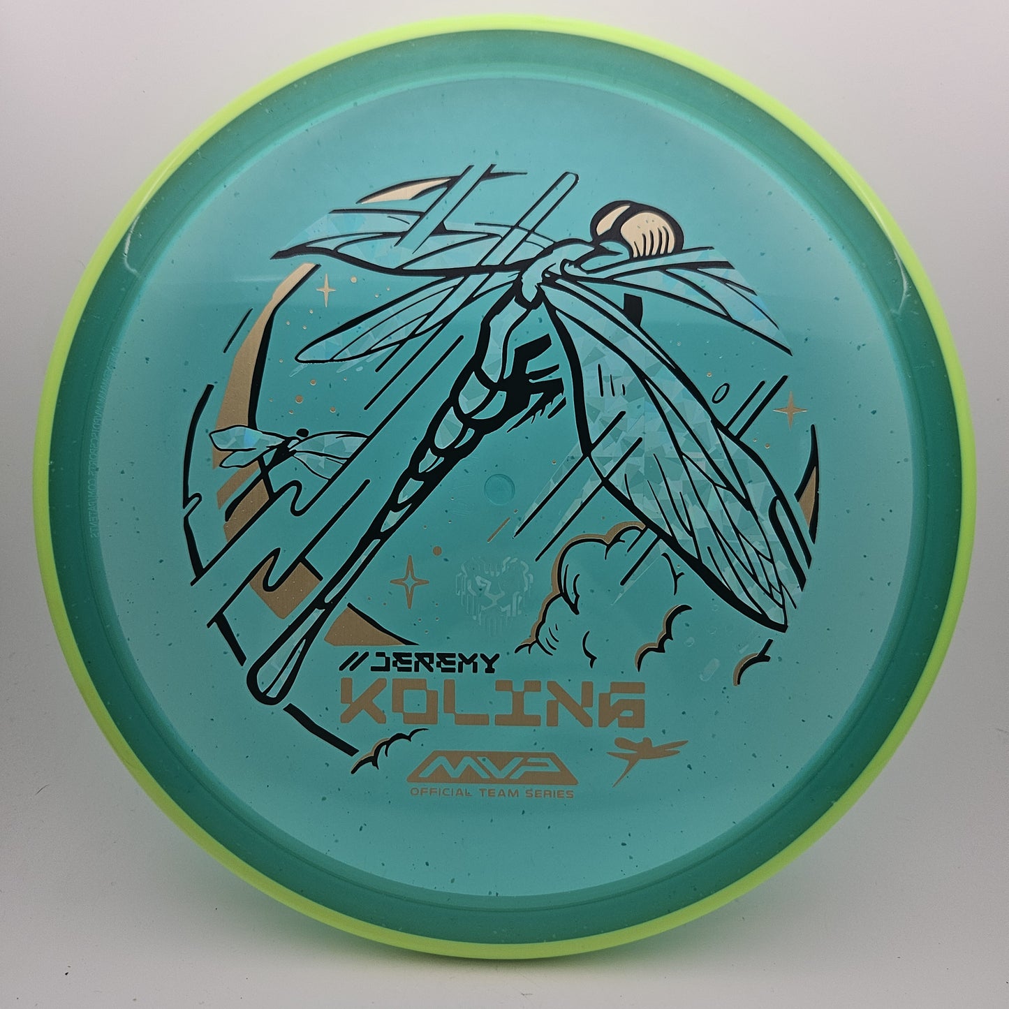 #10796 167g Teal / Green, Jeremy Koling Tour Series Particle Glow Proton Tempo - Jeremy Koling Tour Series