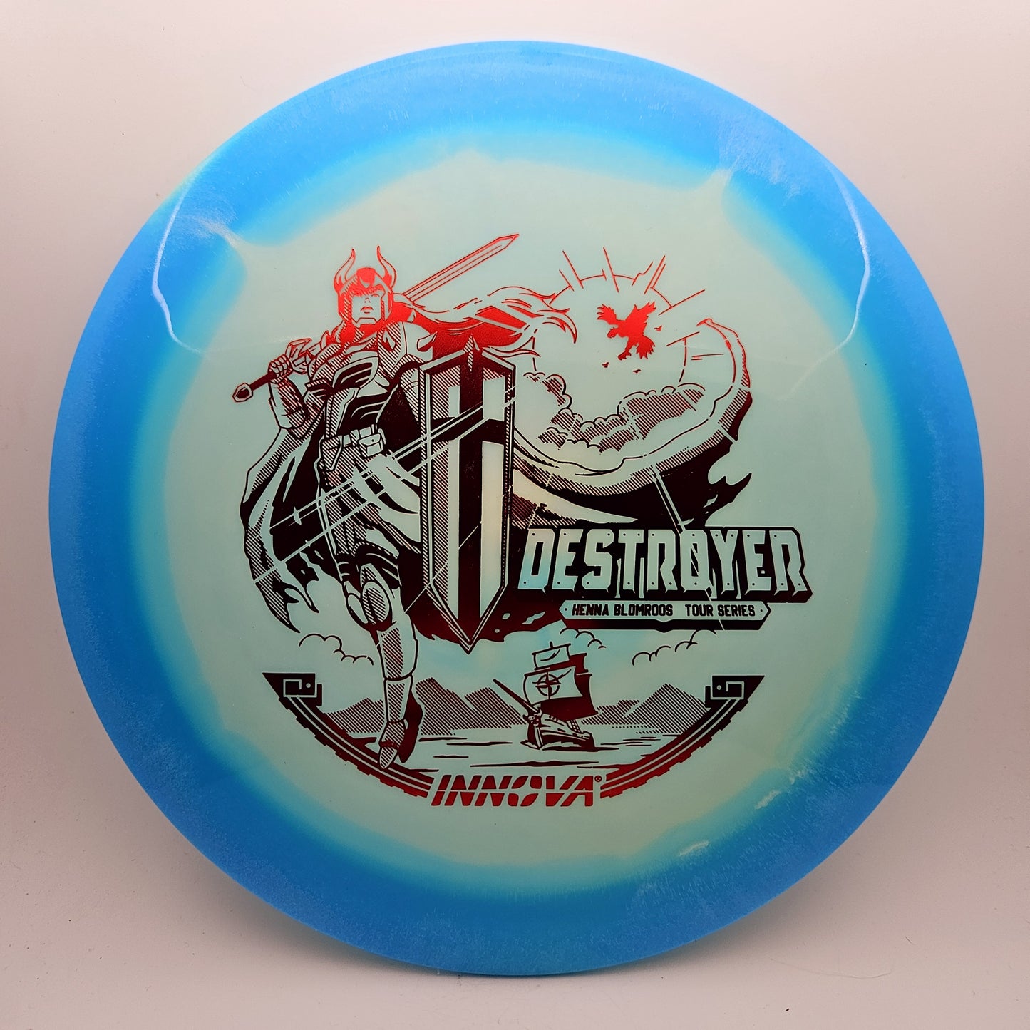 #11681 173-175g Blue, Henna Blomroos Tour Series Proto Glow Halo Star Destroyer