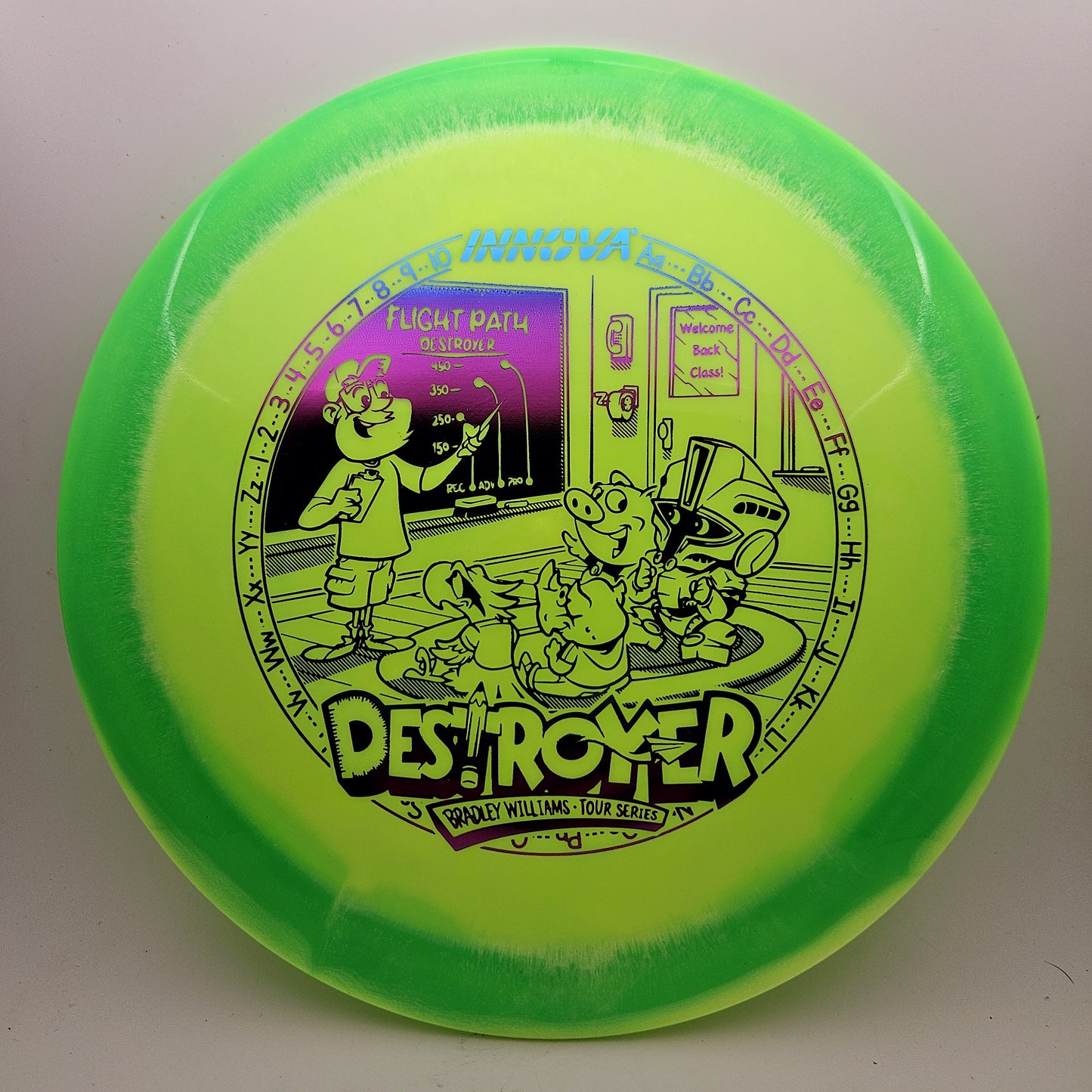 #12702 159g Green / Green, Bradley Williams Tour Series Baby Halo Star Destroyer