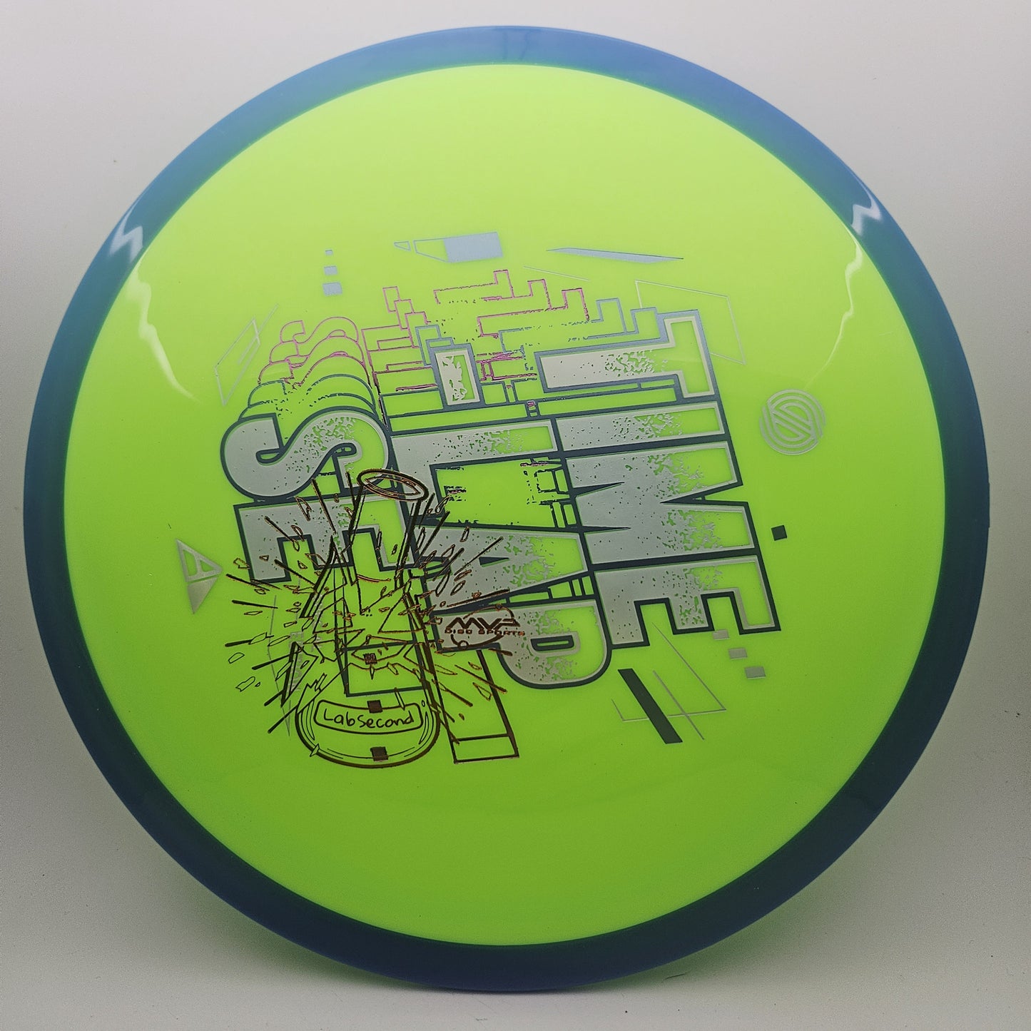 #17438 175g Dayglo / Blue, Lab Second - OG Neutron Time-Lapse