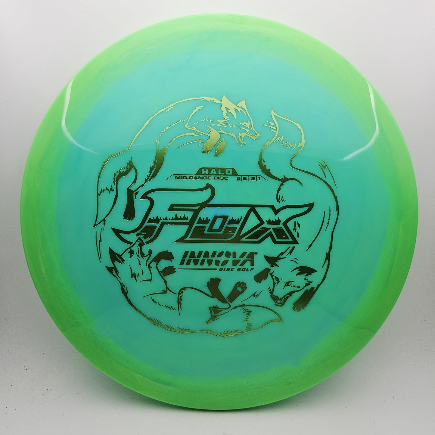 #16128 167g Teal / Green Halo Star Fox