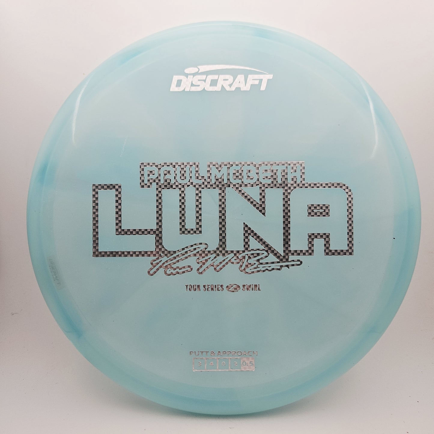 #13552 173-174g Blue, Paul Mcbeth Tour Series 2025 Z Swirl Luna