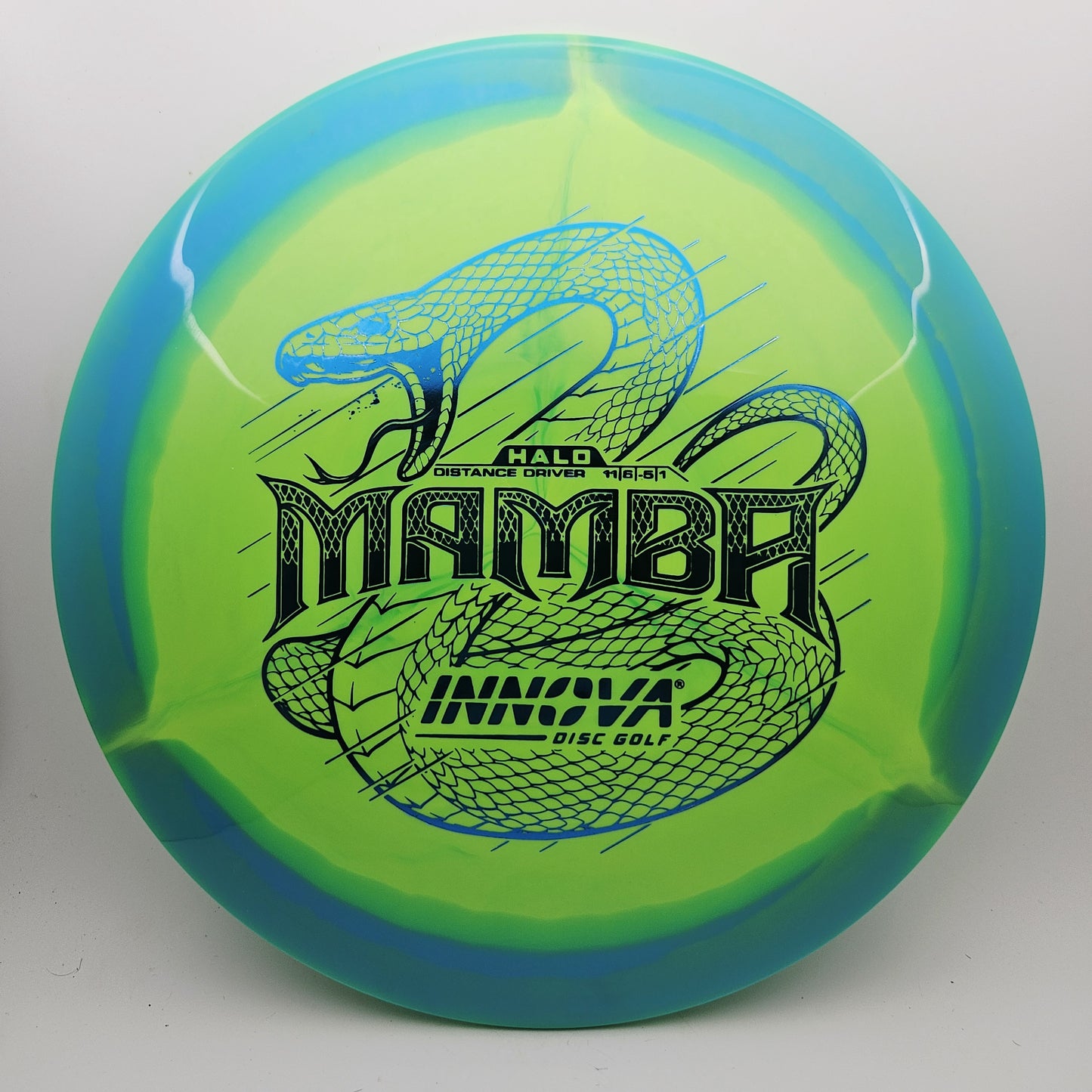 #14776 162g Dayglo / Blue Halo Star Mamba