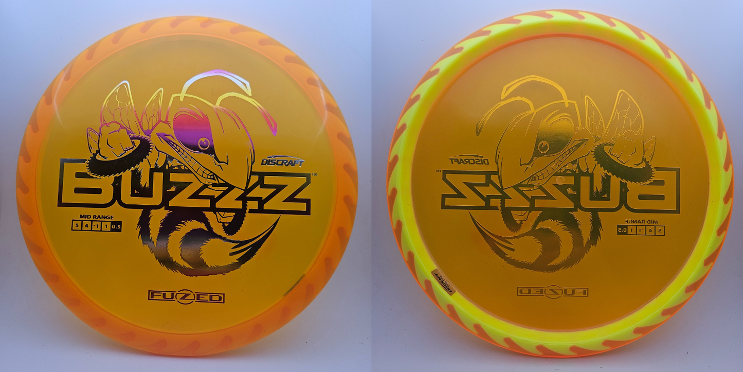 #11312 175-176g Orange / Yellow, Gradiant Foil, Buzzzsaw Fuzed Buzzz
