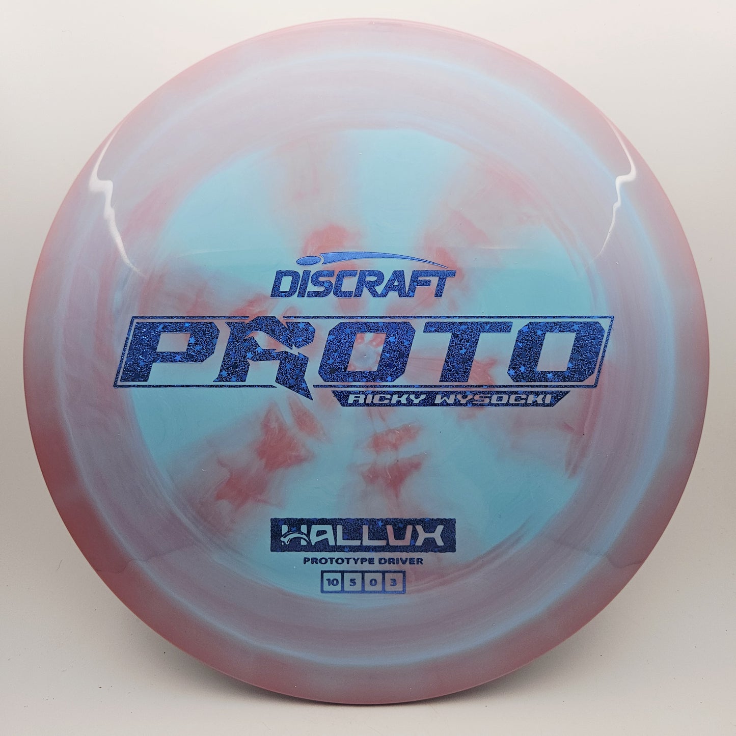 #16820 174g Blue / Red, Ricky Wysocki Prototype Hallux