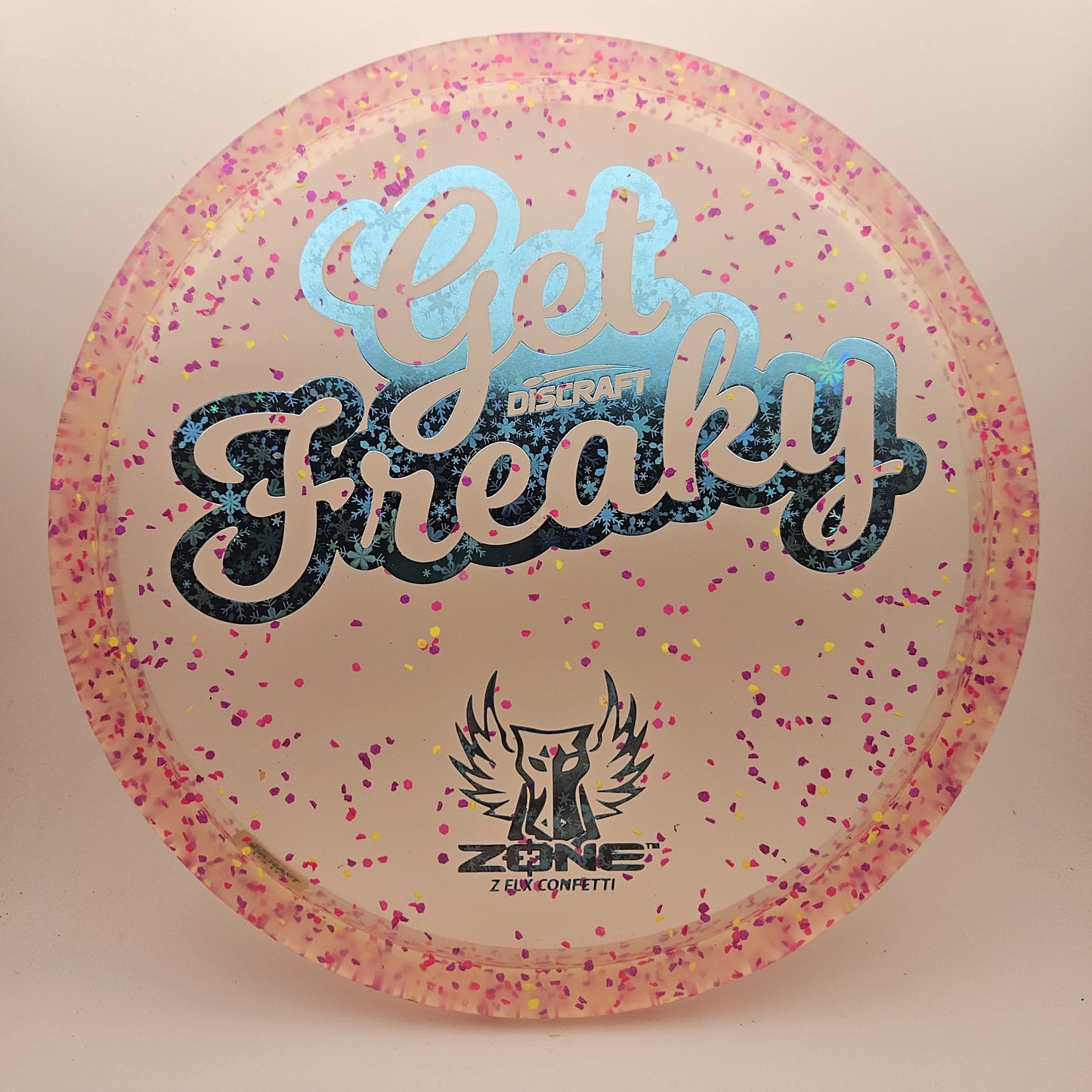 #12029 173-174g Pink, Snowflakes Foil, Get Freaky Z Flx Confetti Zone