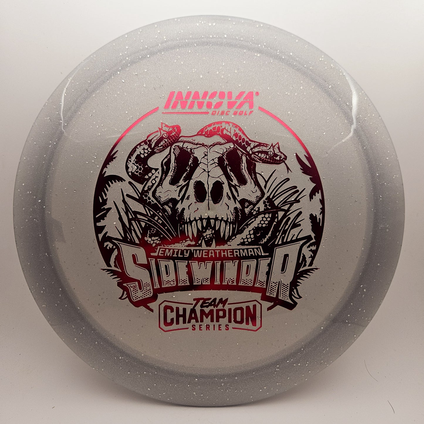 #12373 171g Silver, Emily Weatherman Tour Series Moondust Champion Sidewinder
