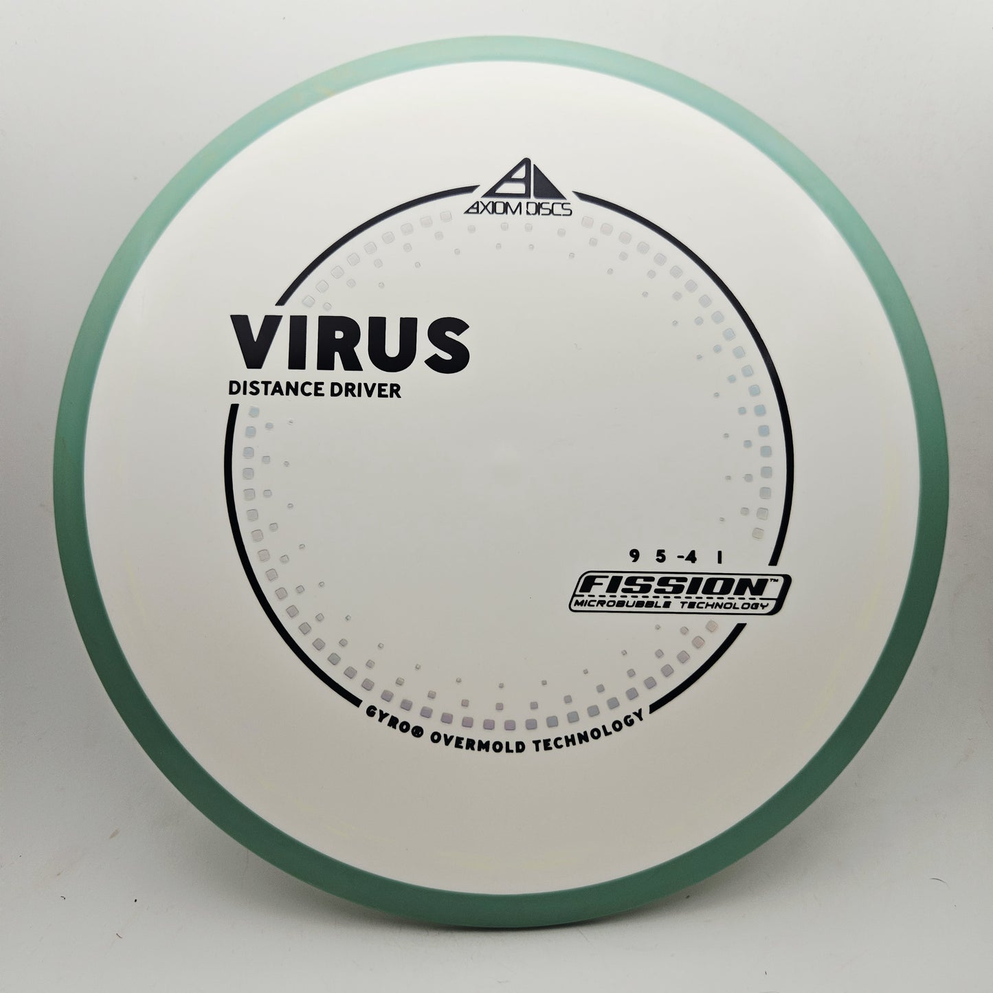 #20454 168g White / Teal PLC Fission Virus