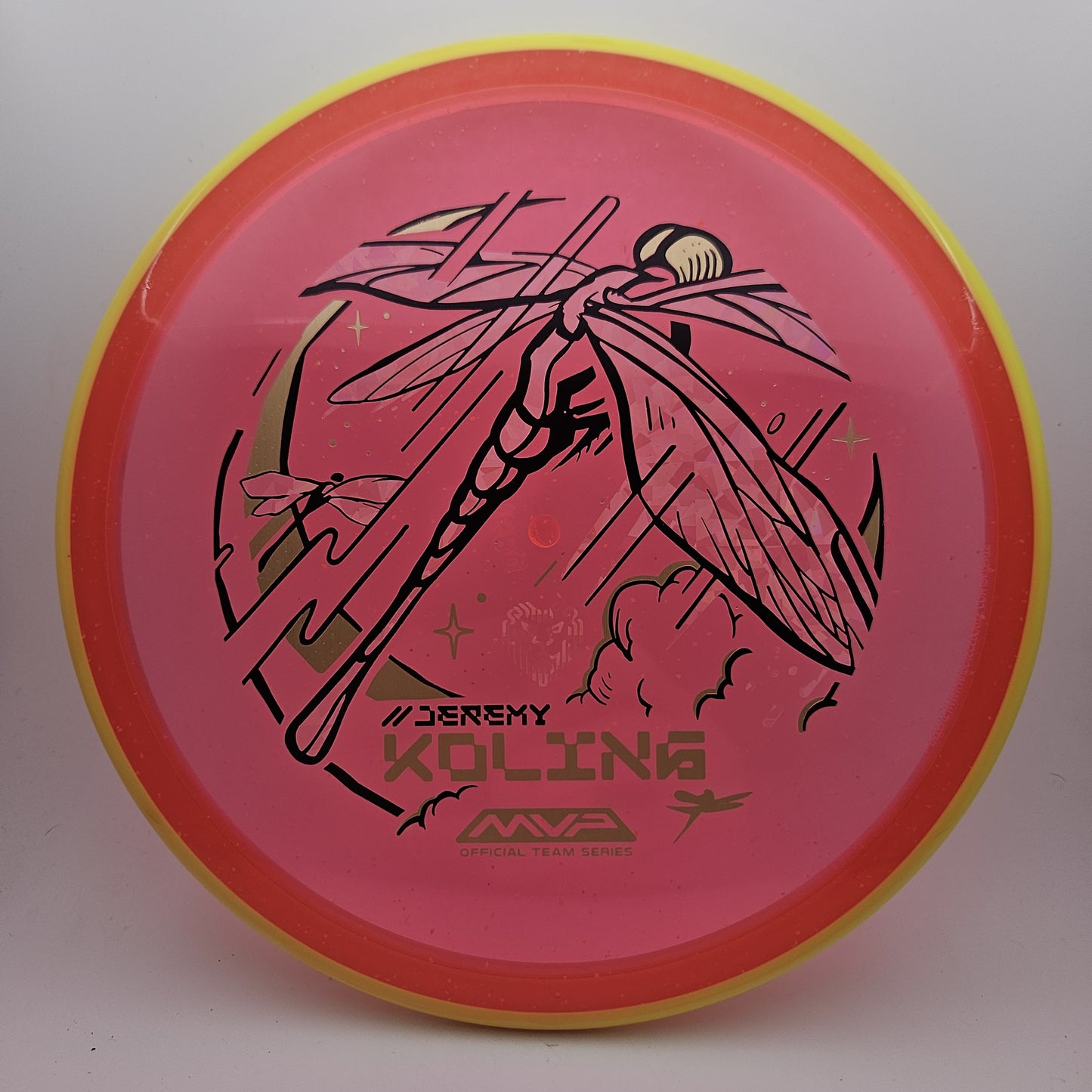 #10767 168g Red / Yellow, Jeremy Koling Tour Series Particle Glow Proton Tempo - Jeremy Koling Tour Series