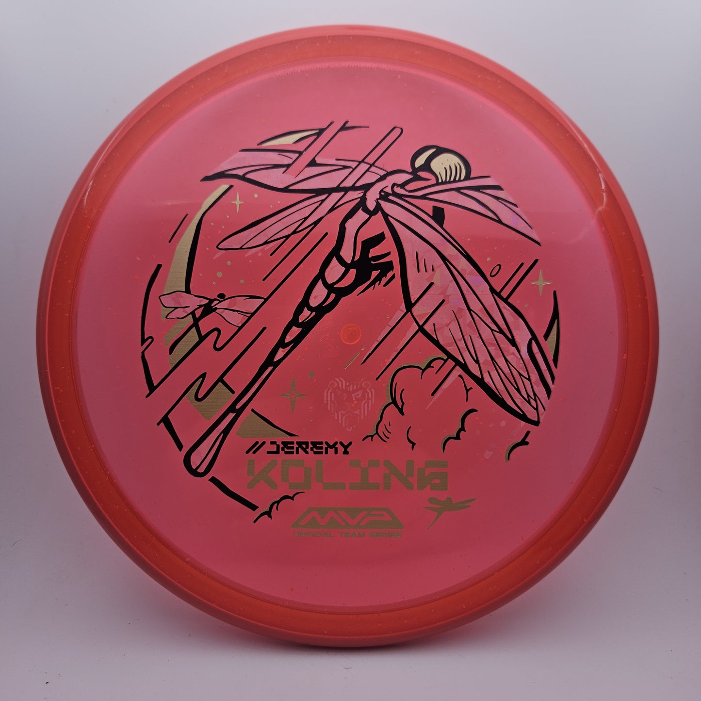 #10769 174g Red / Red, Jeremy Koling Tour Series Particle Glow Proton Tempo - Jeremy Koling Tour Series