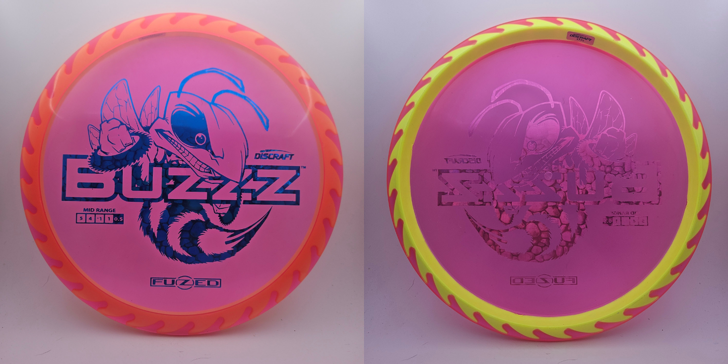#11862 177+g Pink / Yellow, Blue Scales Foil, Buzzzsaw FuZed Buzzz