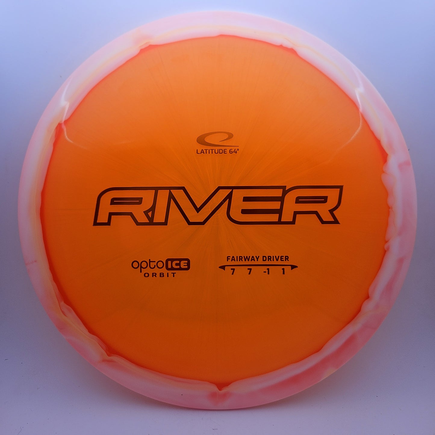 #12447 176g Orange Opto-Ice Orbit River