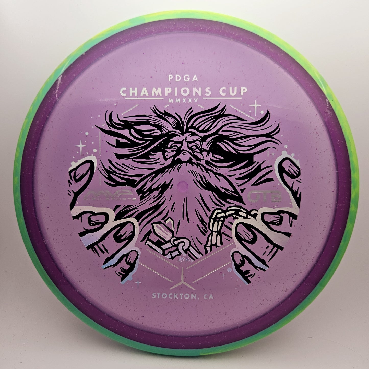 #11695 177g Purple / Green, Champions Cup 2025 Particle Glow Proton Hex