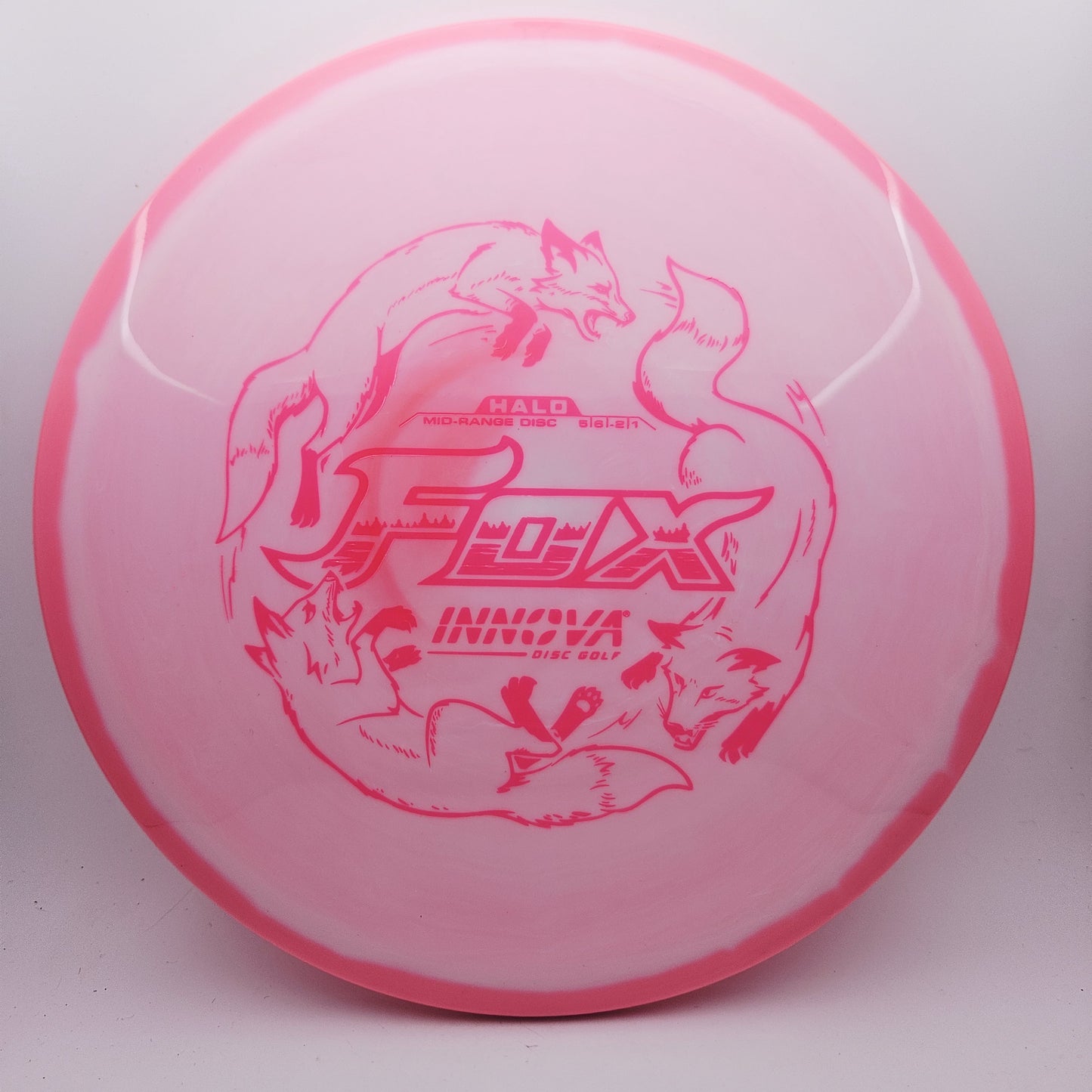 #16120 177g White / Pink Halo Star Fox