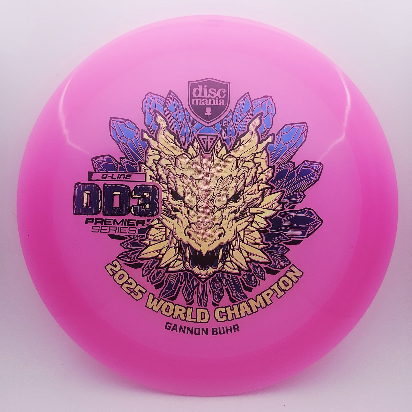 #15858 175g Pink, Gannon Buhr World Champion Q-Line DD3