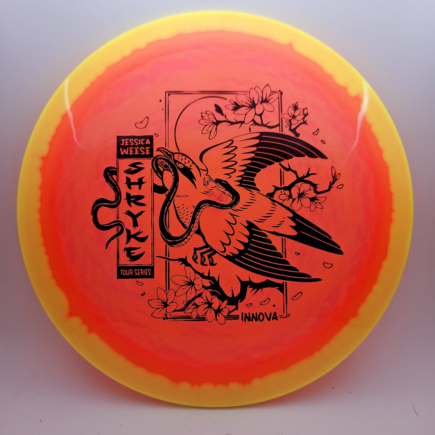 #12385 173-175g Yellow / Pink, Jessica Weese Tour Series Halo Champion Shryke