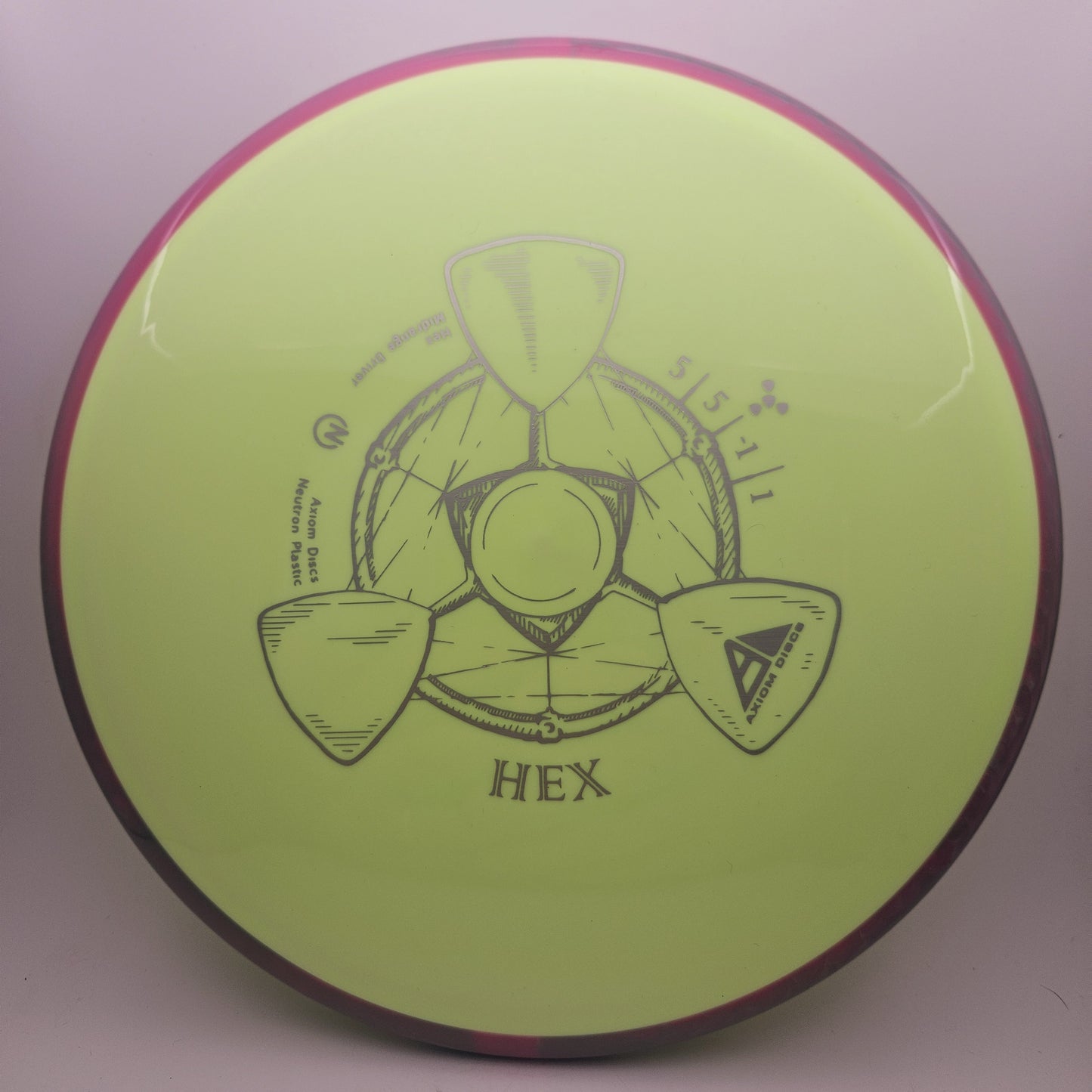 #12685 177g Green / Purple Neutron Hex