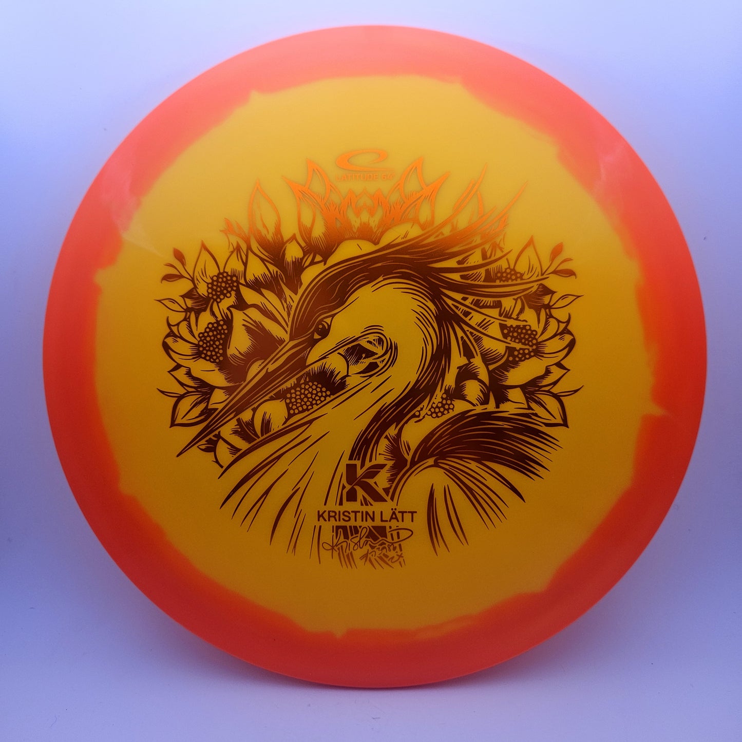 #12456 174g Yellow / Orange, Kristin Latt Tour Series 2025 2025 Gold Orbit Saint Pro