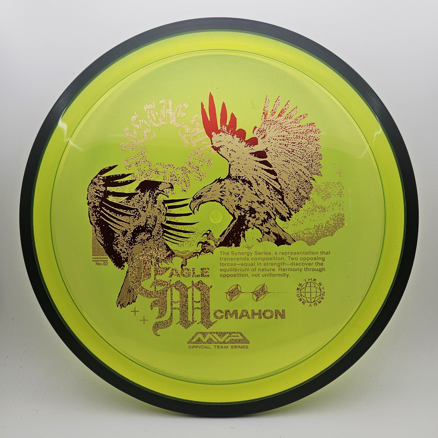 #14616 173g Dayglo, Red Foil, Eagle McMahon Signature Series Proton Resistor