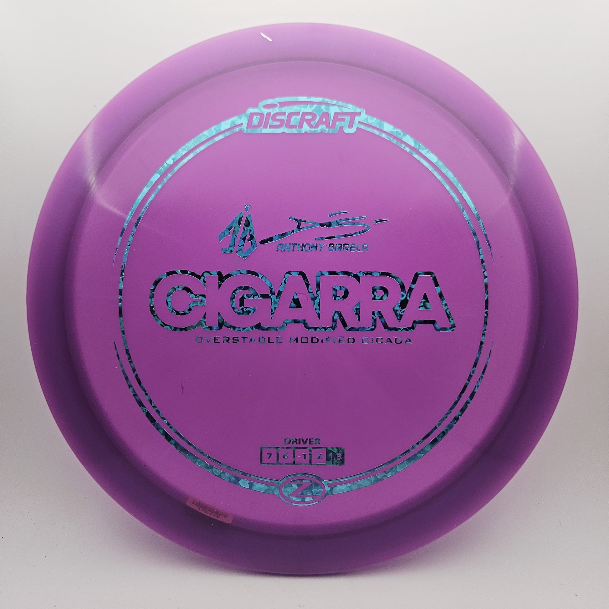 #15605 170-172g Purple Z Cigarra