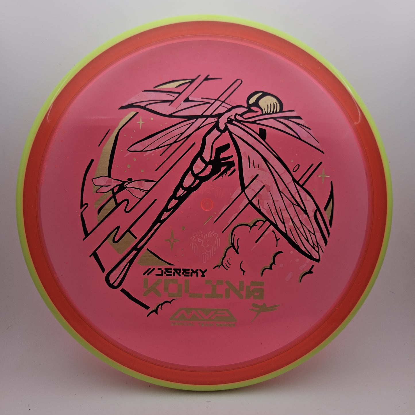 #10764 173g Red / Green, Jeremy Koling Tour Series Particle Glow Proton Tempo - Jeremy Koling Tour Series