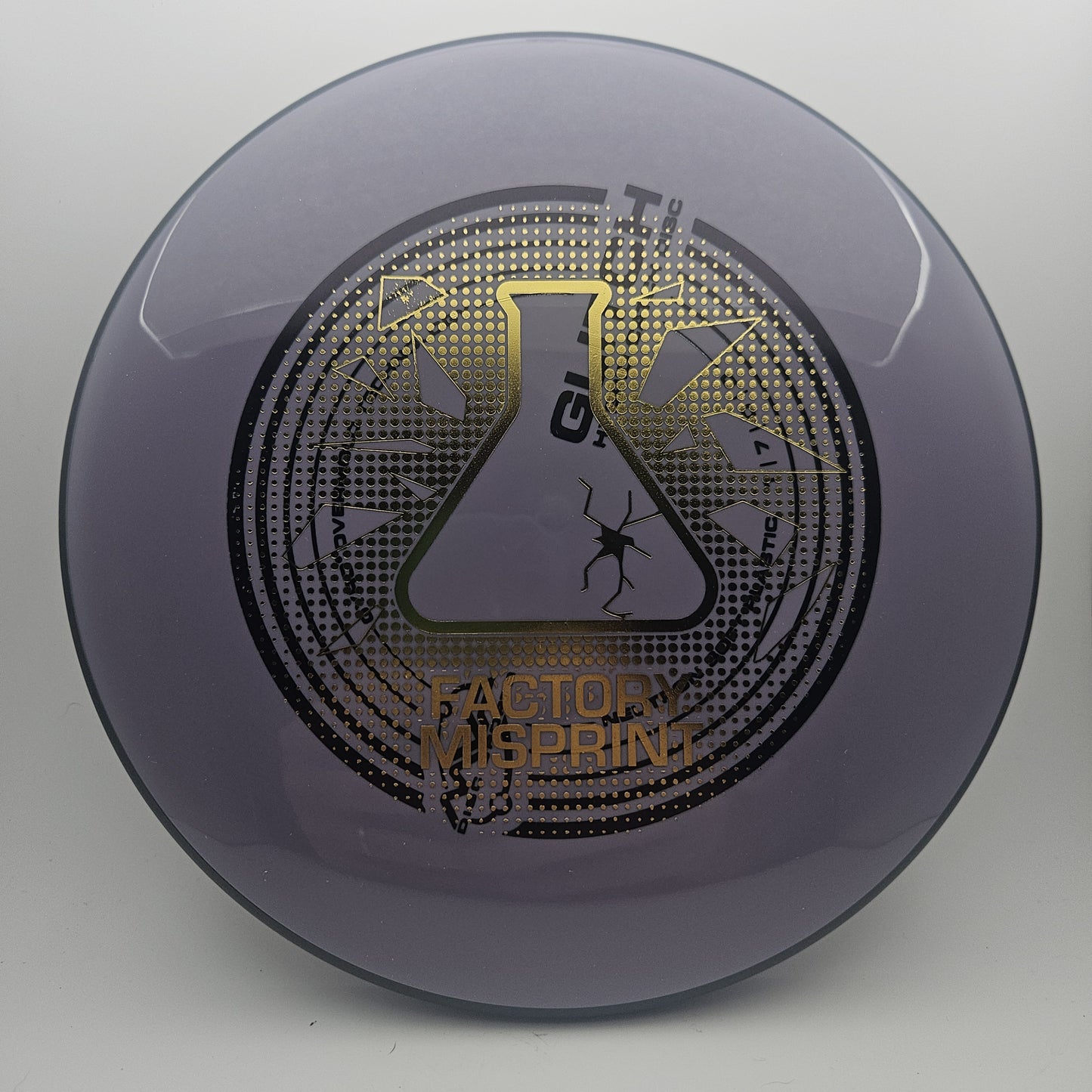 #8465 150g Grey, Misprint Neutron Soft Glitch - Misprint