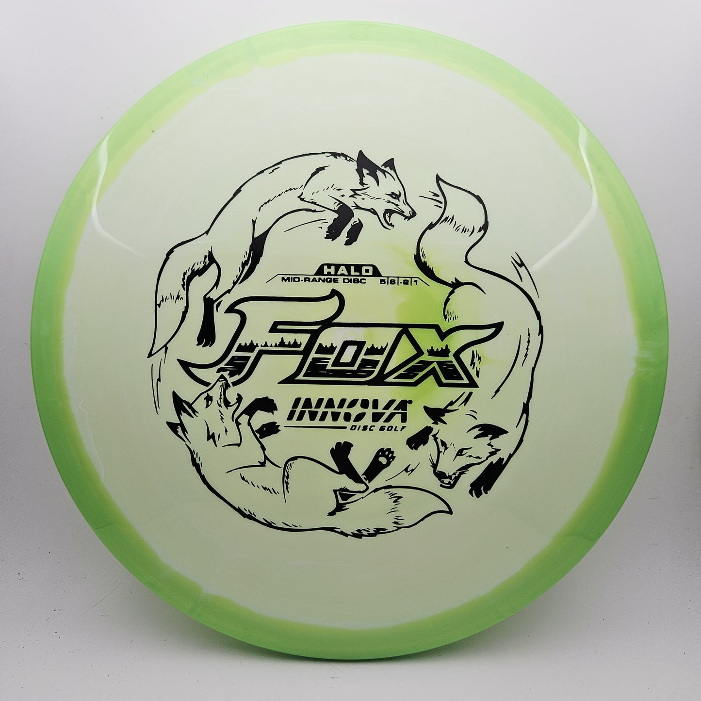 #16121 175g White / Green Halo Star Fox