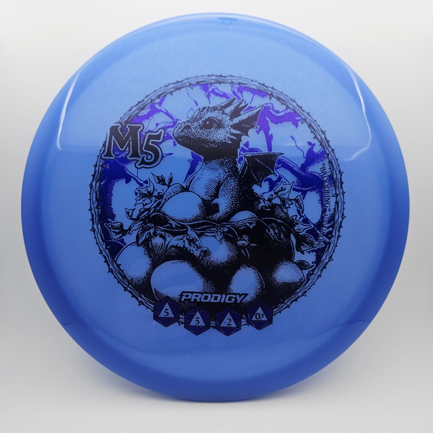 #16177 180g Blue, Brooding 400 Glow M5