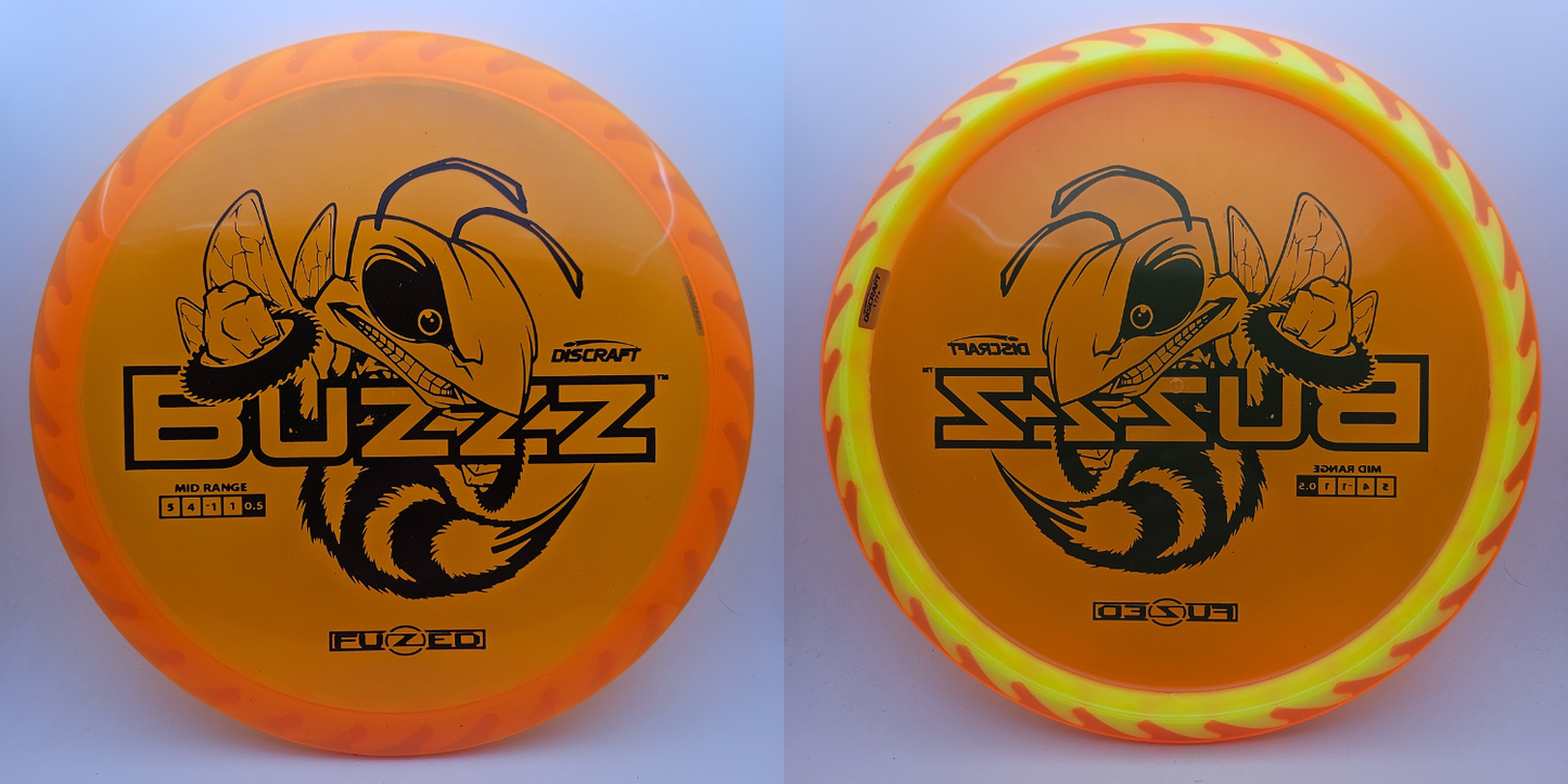 #11213 177+g Orange / Yellow, Black Foil, Buzzzsaw Fuzed Buzzz