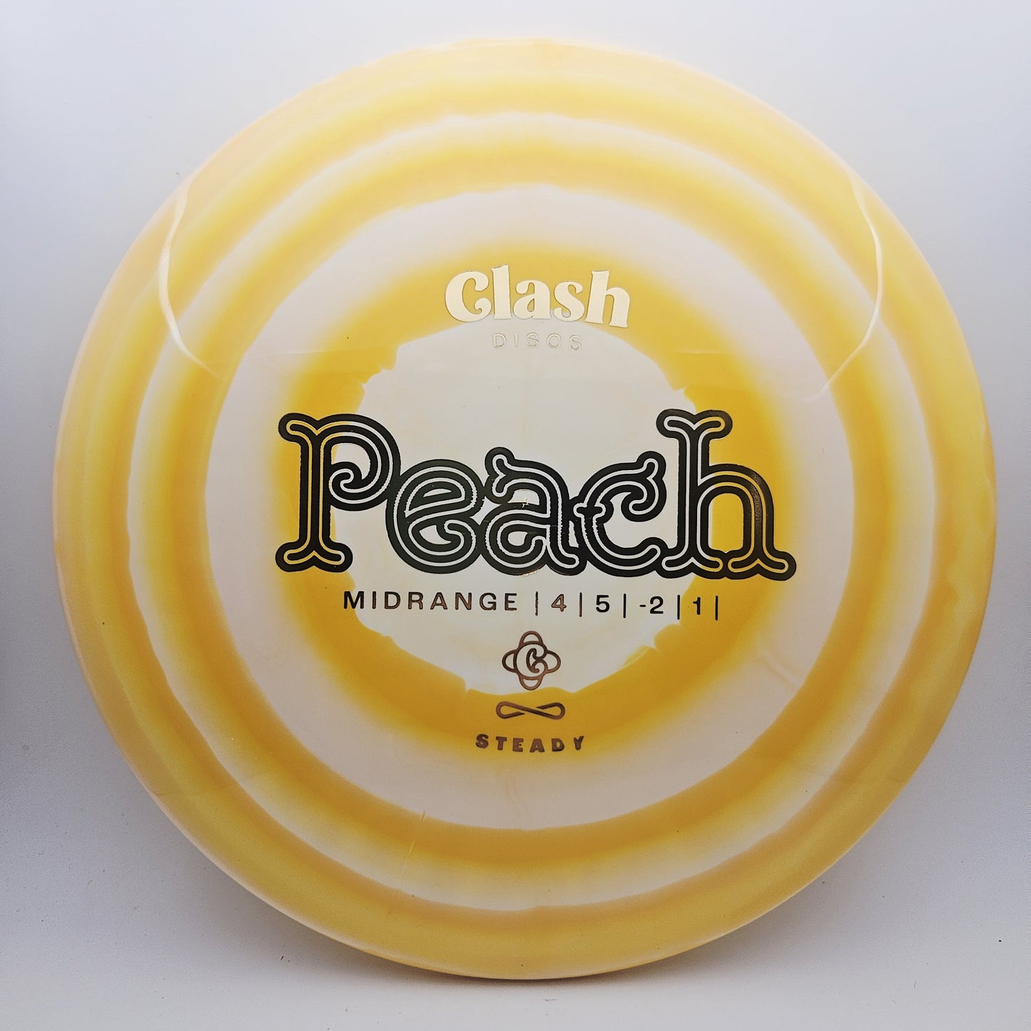 #13729 173g Yellow Steady Ring Peach